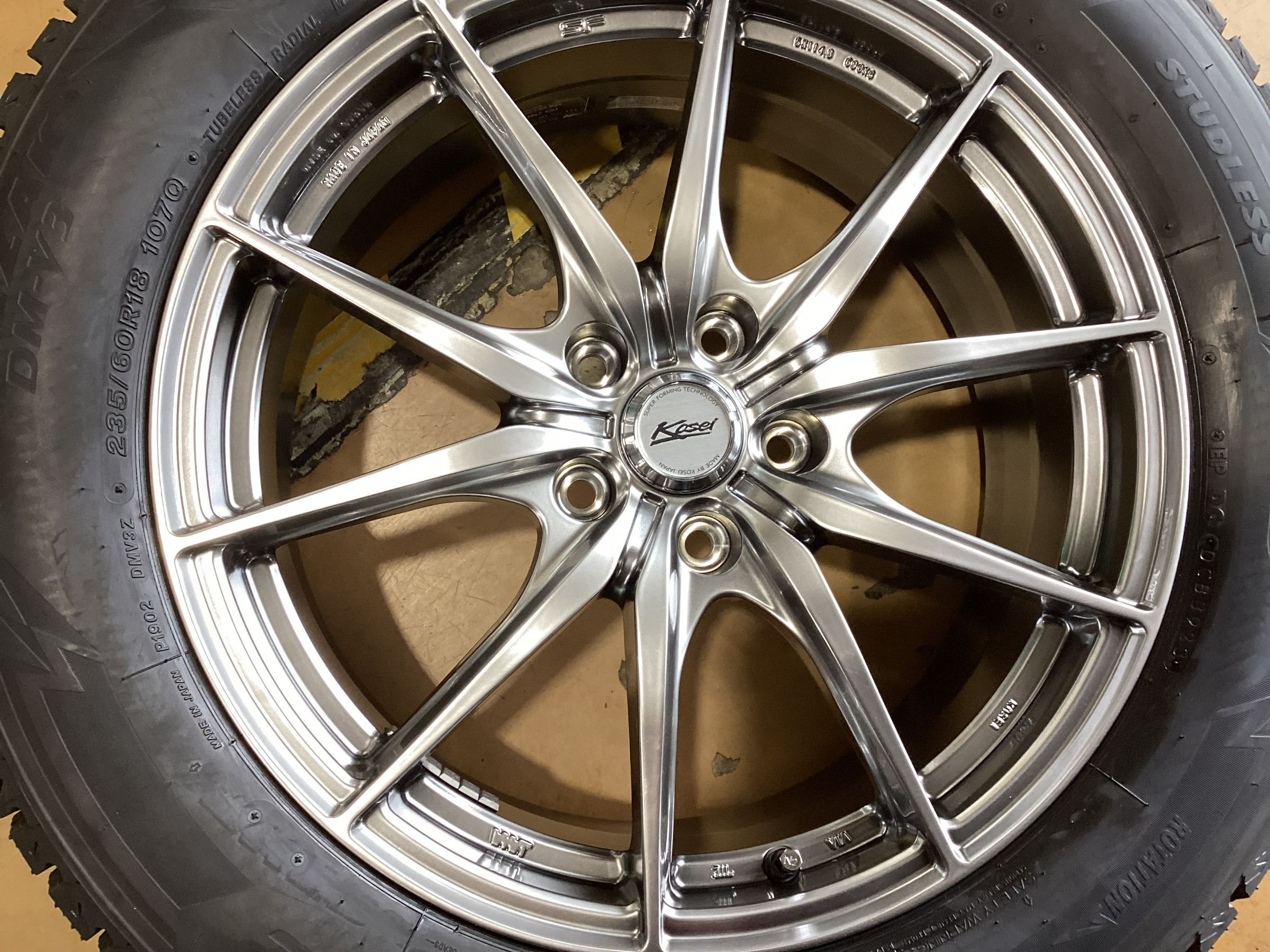 レクサス NX350h BLIZZAK DM-V3 タイヤホイールセット！！ | 店舗お