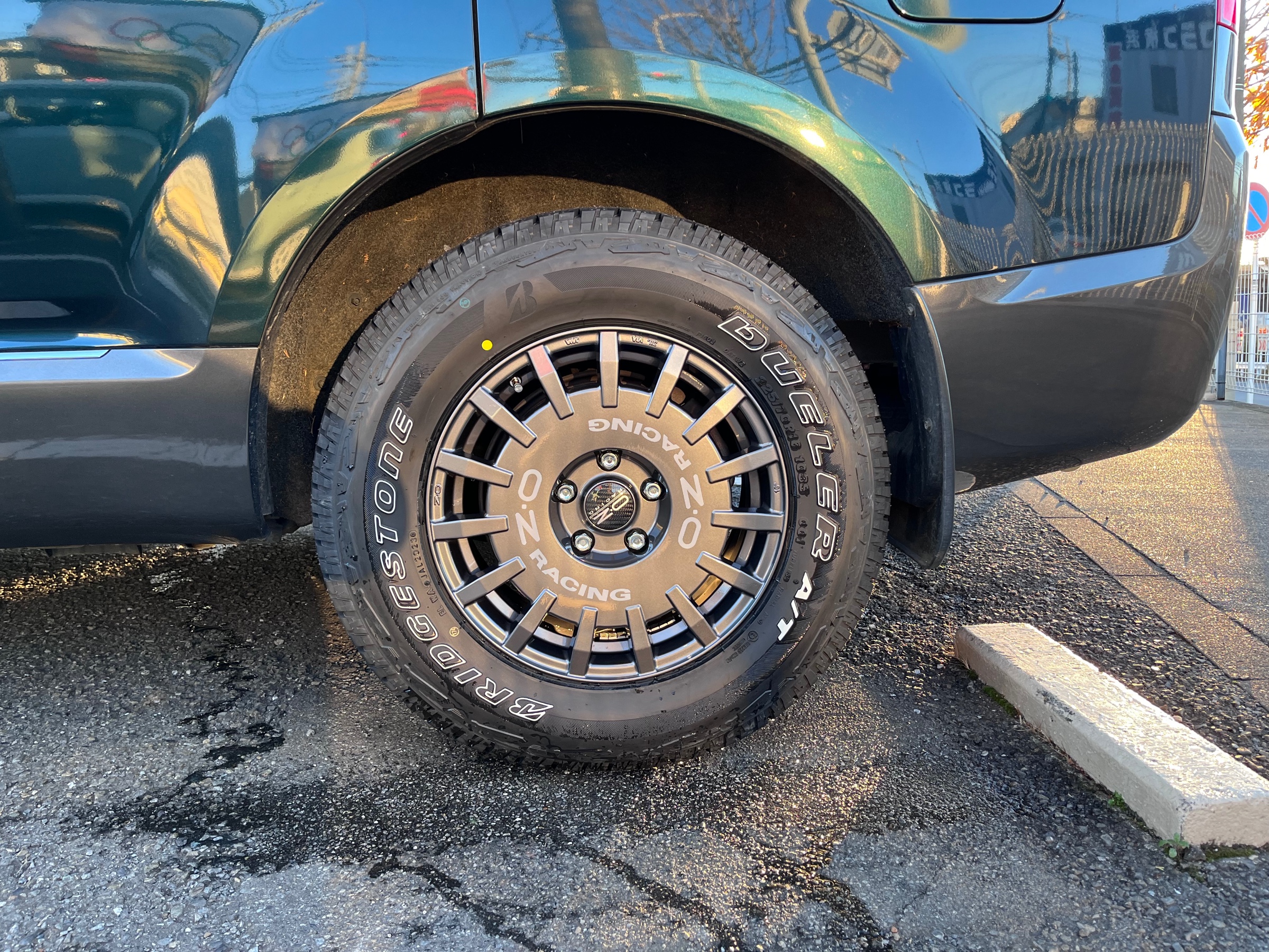 OZレーシング Superturismo GT ATタイヤ ホイール デリカD5