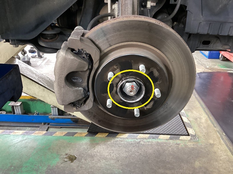 スズキ　エスクード　225/65R17　DMV3＆ハブ防錆施工