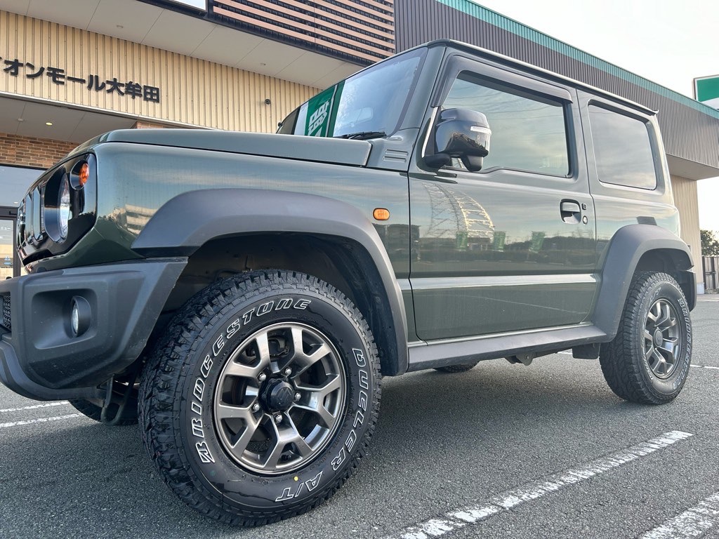 ジムニーシエラ（JB74）　スペアタイヤ　１本　215/75r15 DUELER スズキ ジムニーシエラ JB74W ブリヂストン M/T674 LT215