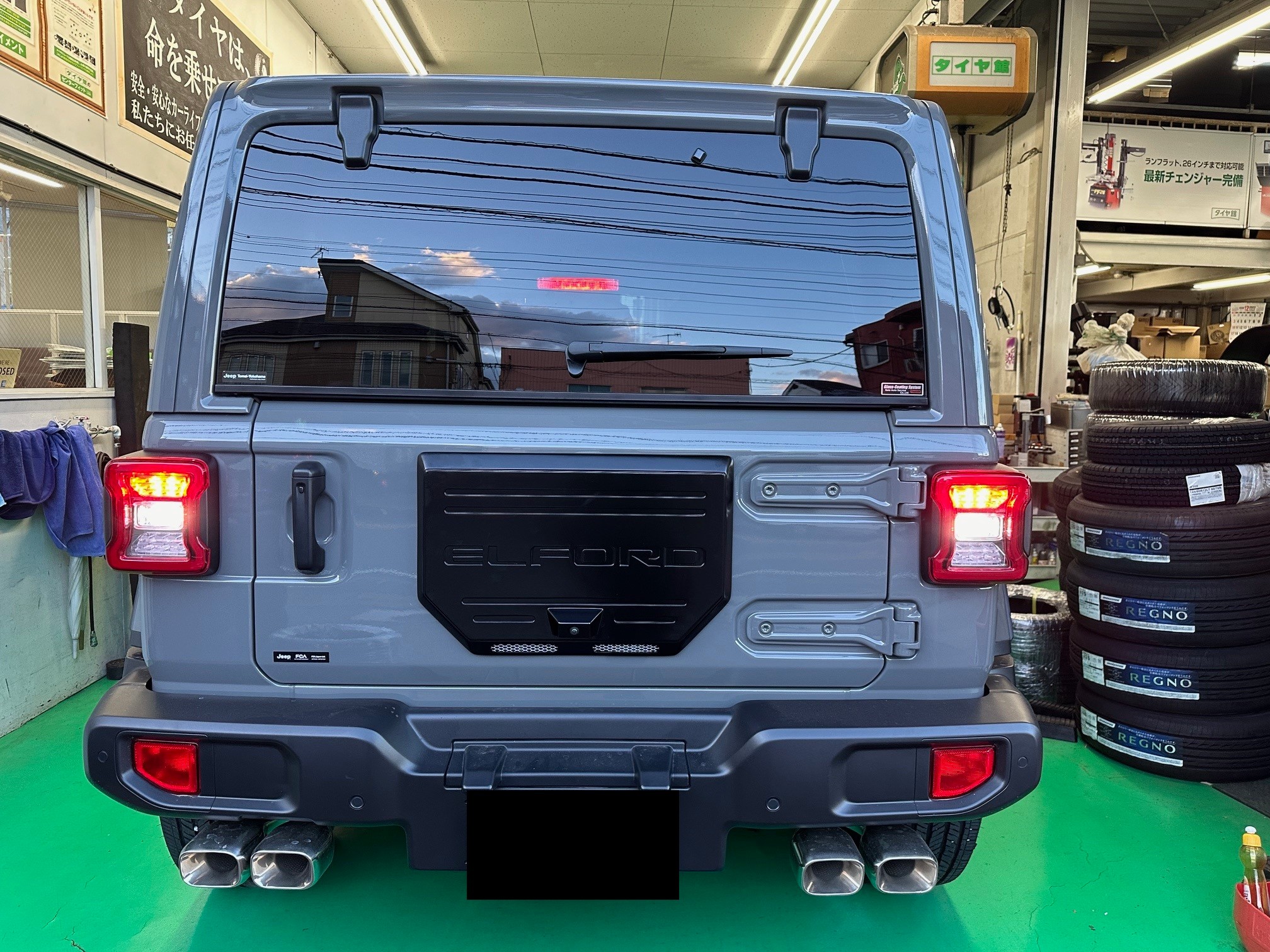 JEEP ラングラー 明和エルフォード リアスムージングパネル JEEP ラングラー 明和エルフォード リアスムージングパネル