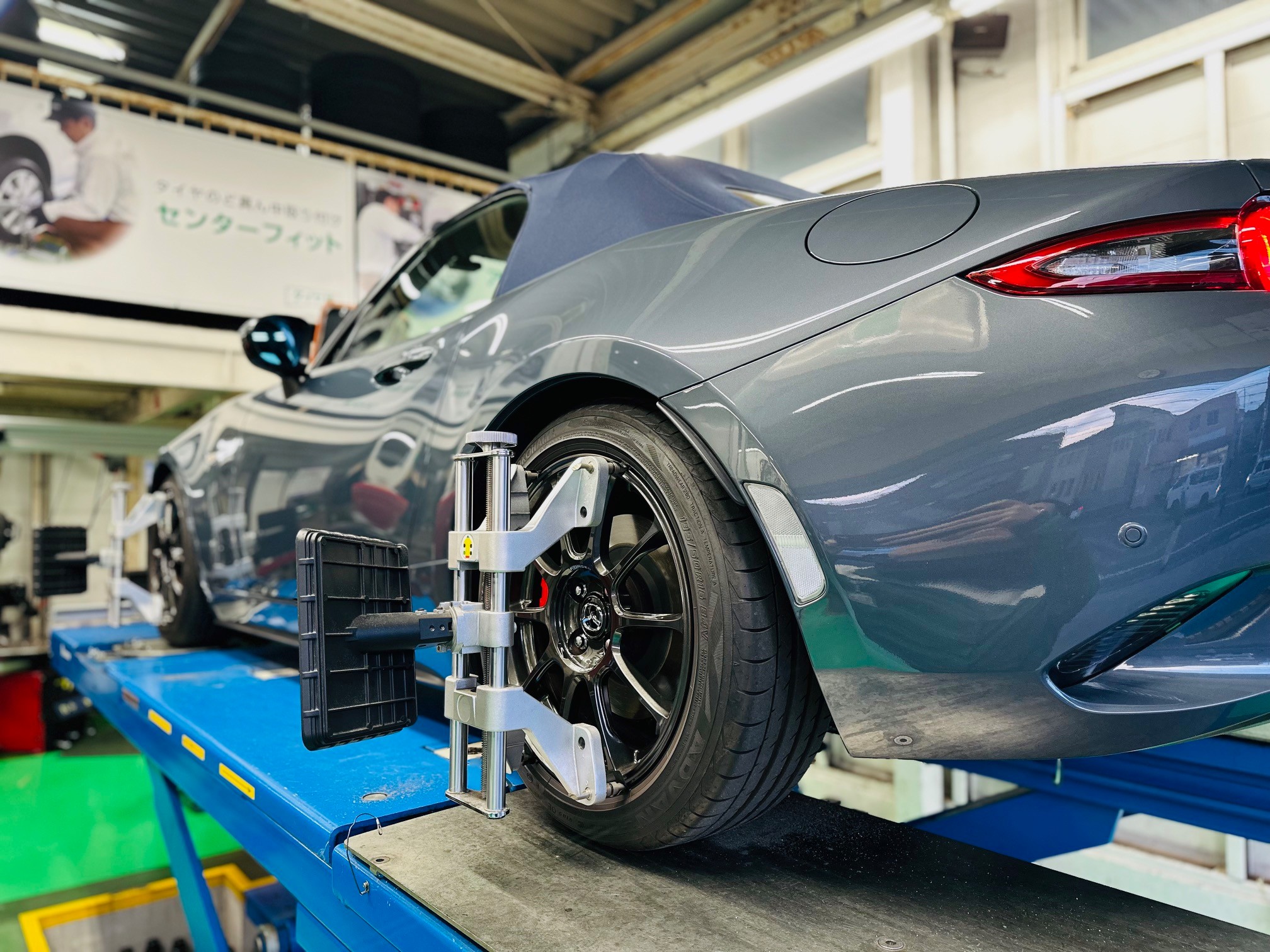 マツダ ロードスター（ND5RC） TEIN FLEX-Z車高調 取付