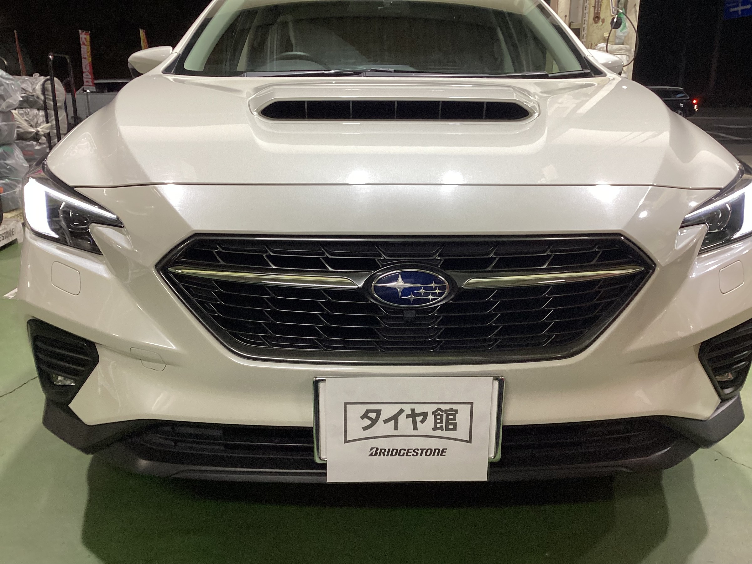 スバル　VN５型　レヴォーグ　アイスパートナー２ホイールセット取り付け　タイヤ館五日市