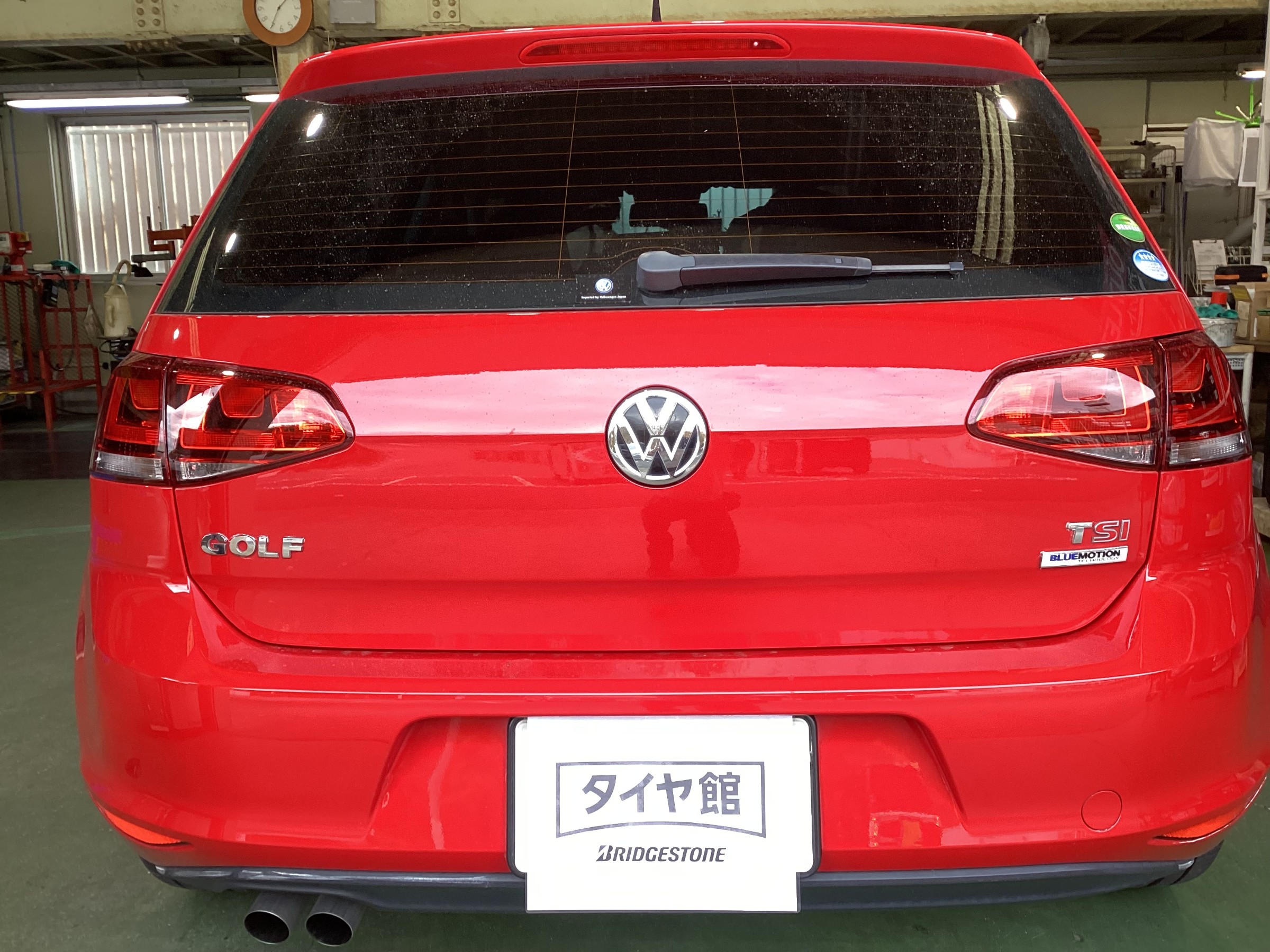 VW　ゴルフセイバーリング　SL201へタイヤ交換　タイヤ館五日市