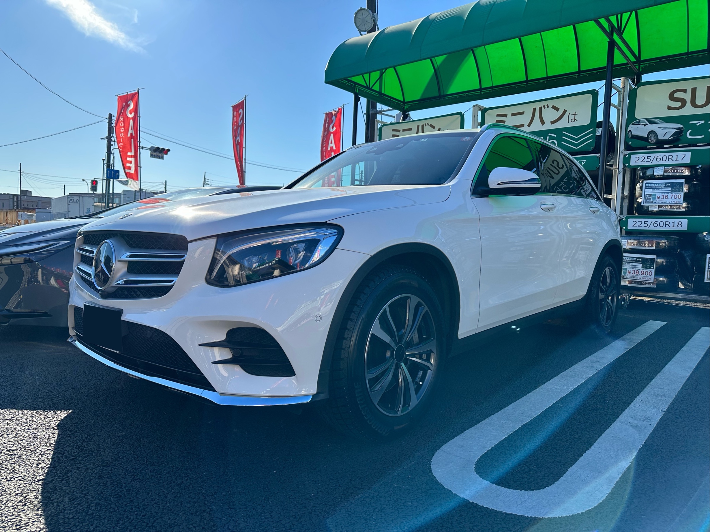 メルセデスベンツ・GLC220d】スタッドレスタイヤホイールセット