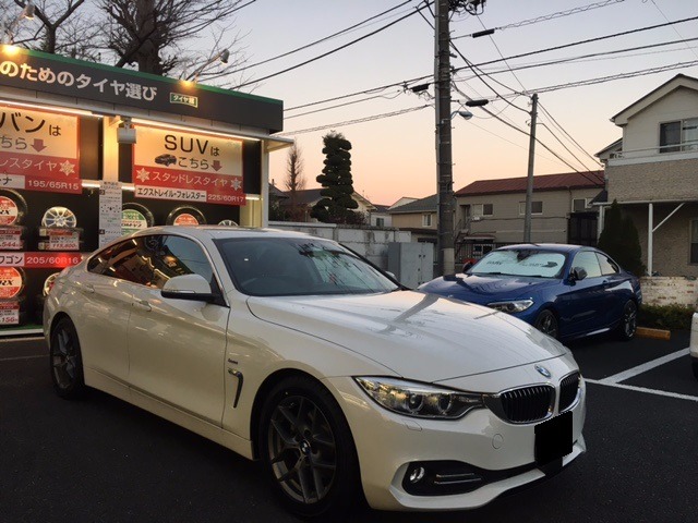 BMW 4シリーズ グランクーペ（F36）スタッドレスタイヤセット