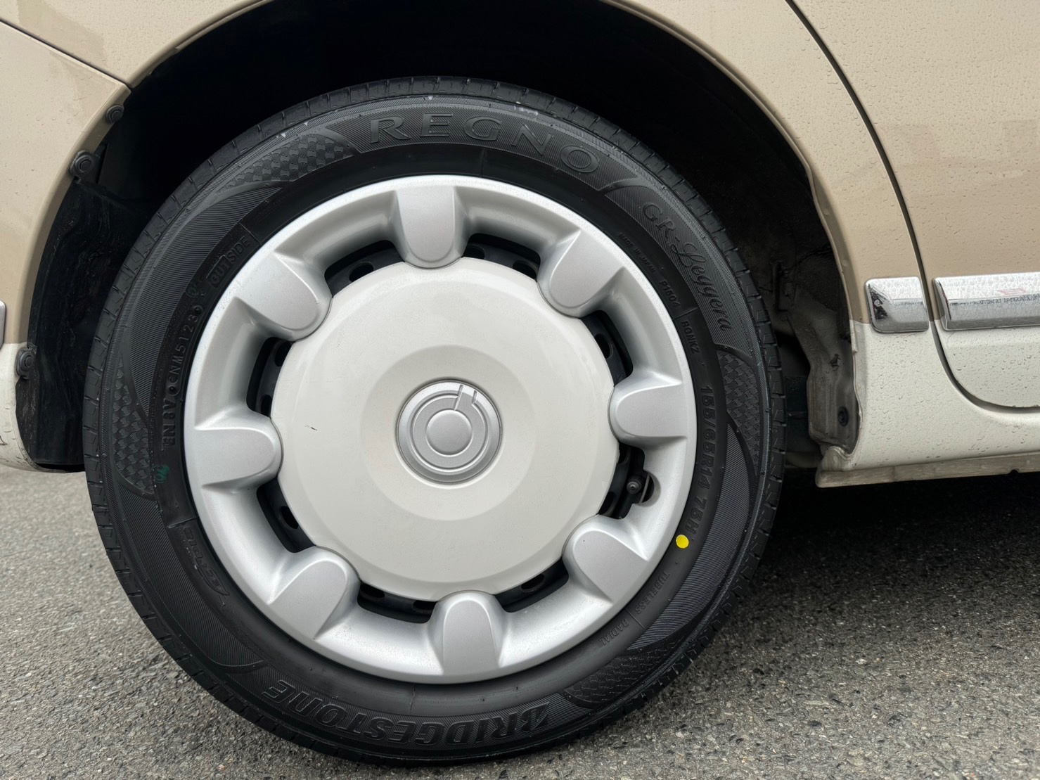 送料無料* 新車外し☆ダイハツ ムーヴ キャンバス 純正 スチール