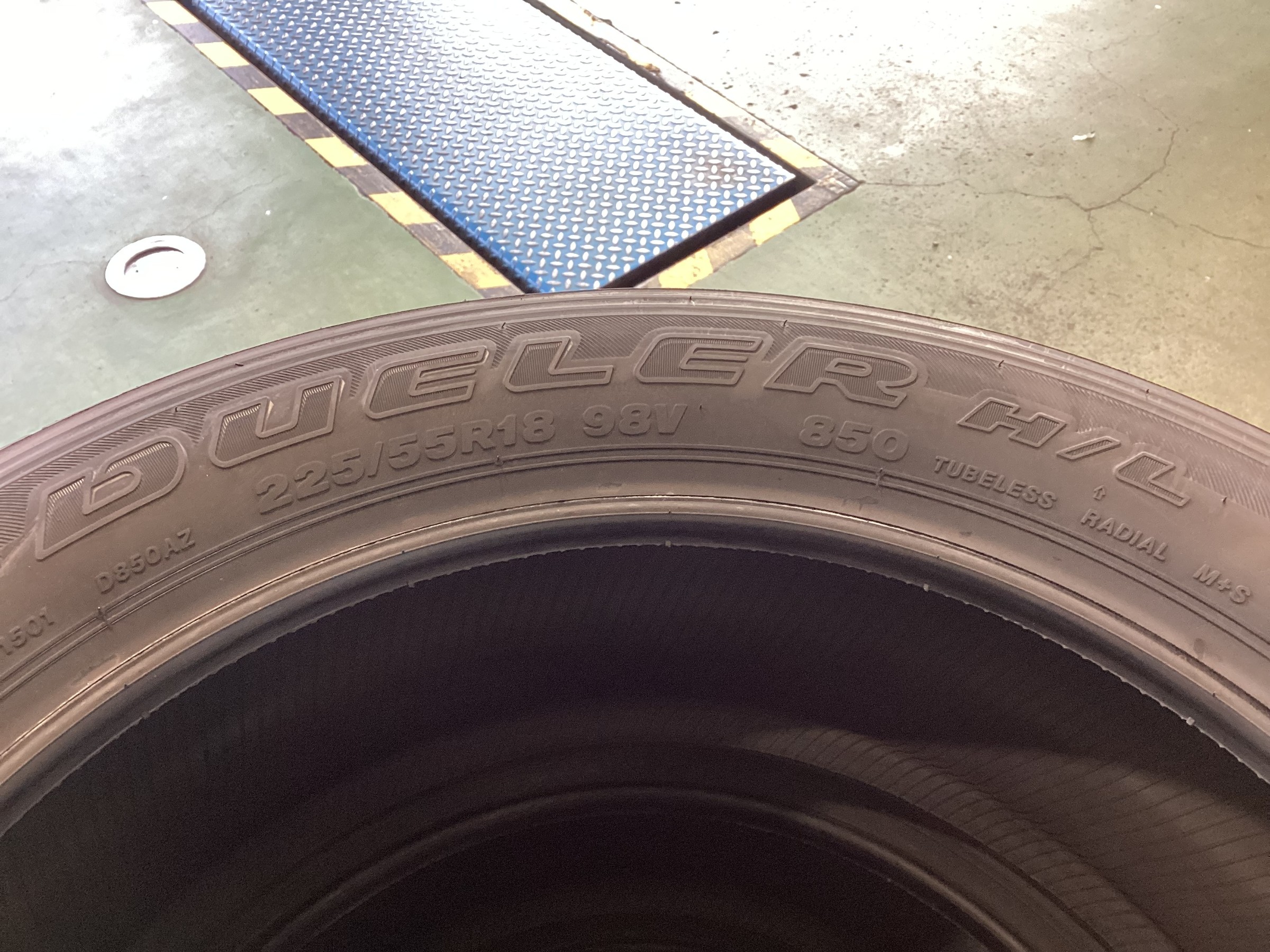 デューラーH/L８５０デリカD：５タイヤ交換タイヤ館五日市