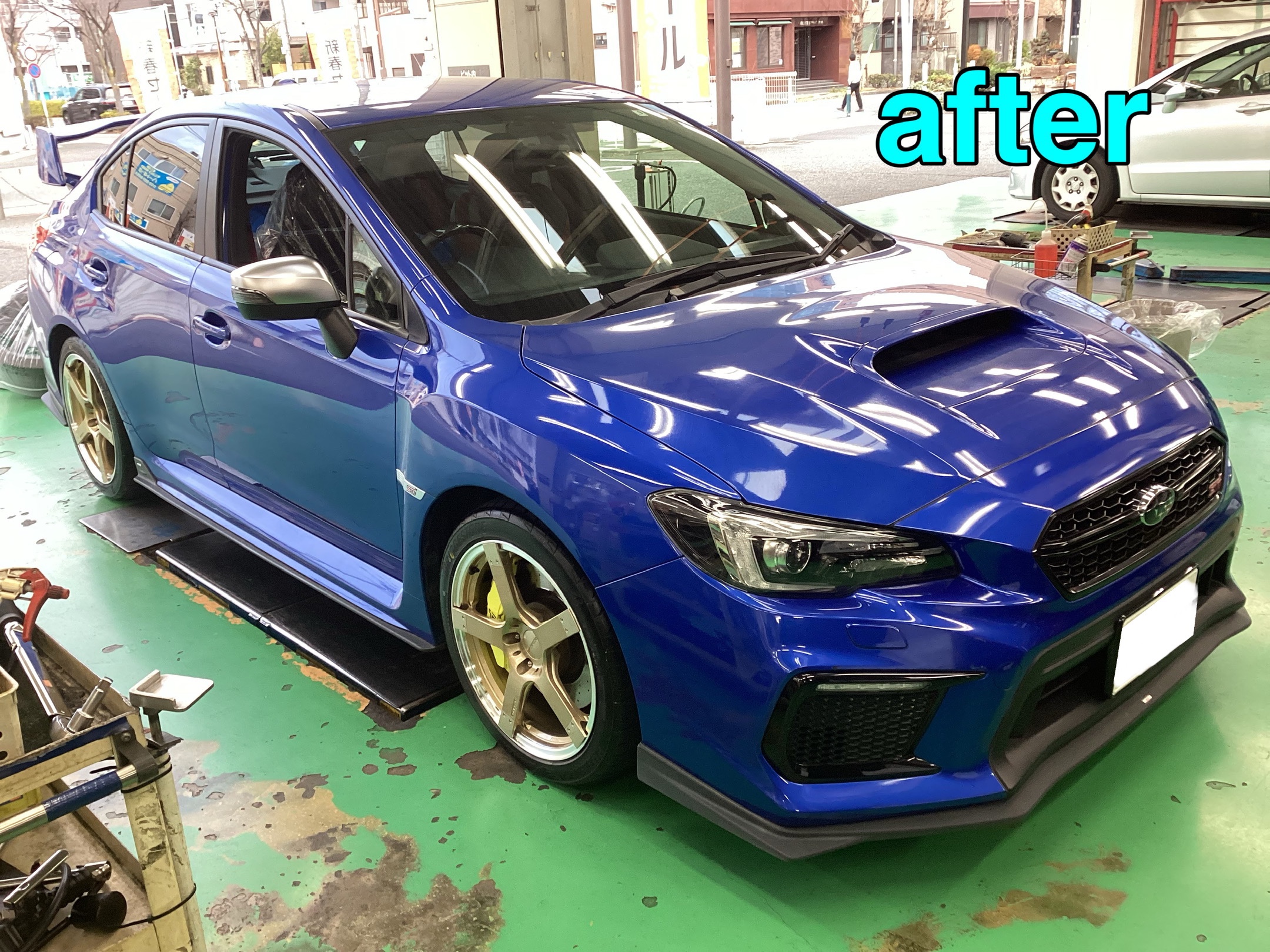 スバル WRX STI ホイールセットお取り付け！ | 店舗おススメ情報