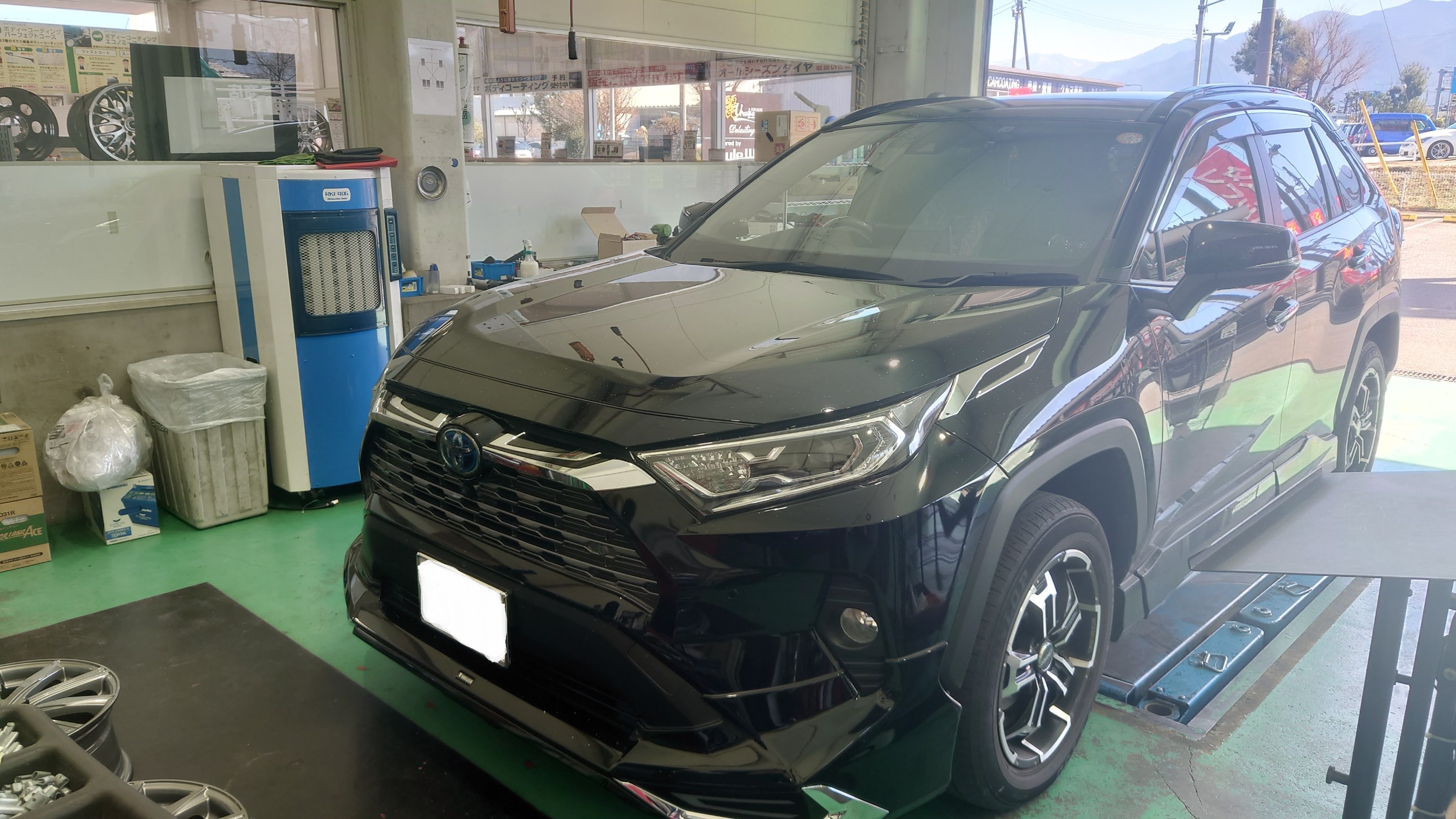50系RAV4 スタッドレスタイヤホイールセット DM-V3＋トップラン