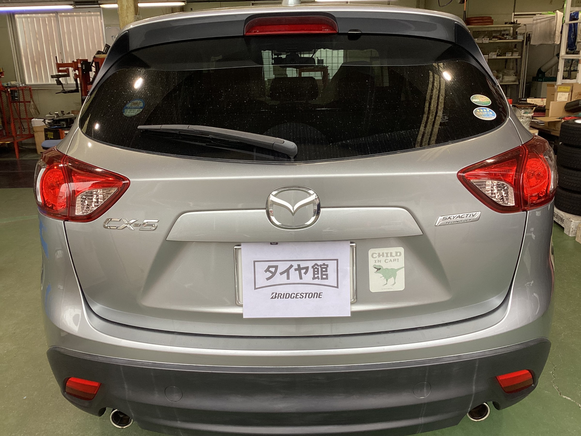 CX-5アレンザLX１００タイヤ交換タイヤ館五日市