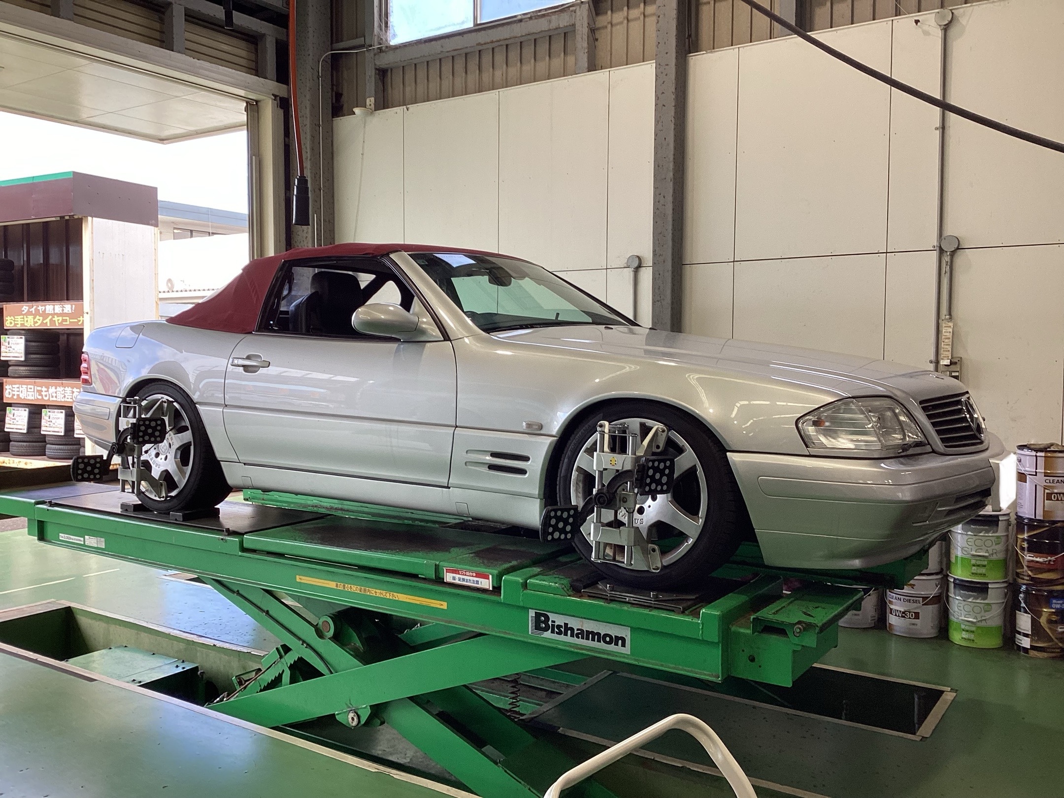 メルセデス―ベンツ―129-500SL外装部品販売