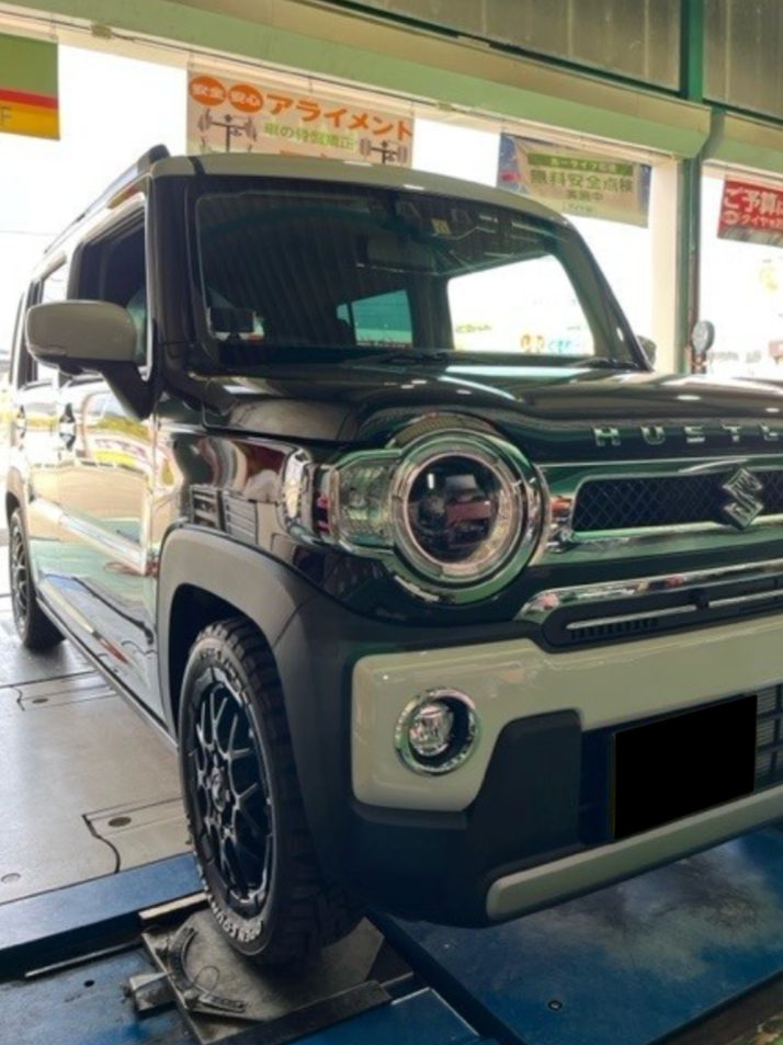 車高を変えて愛車をスタイリッシュに!!!【スズキ ハスラー車高調