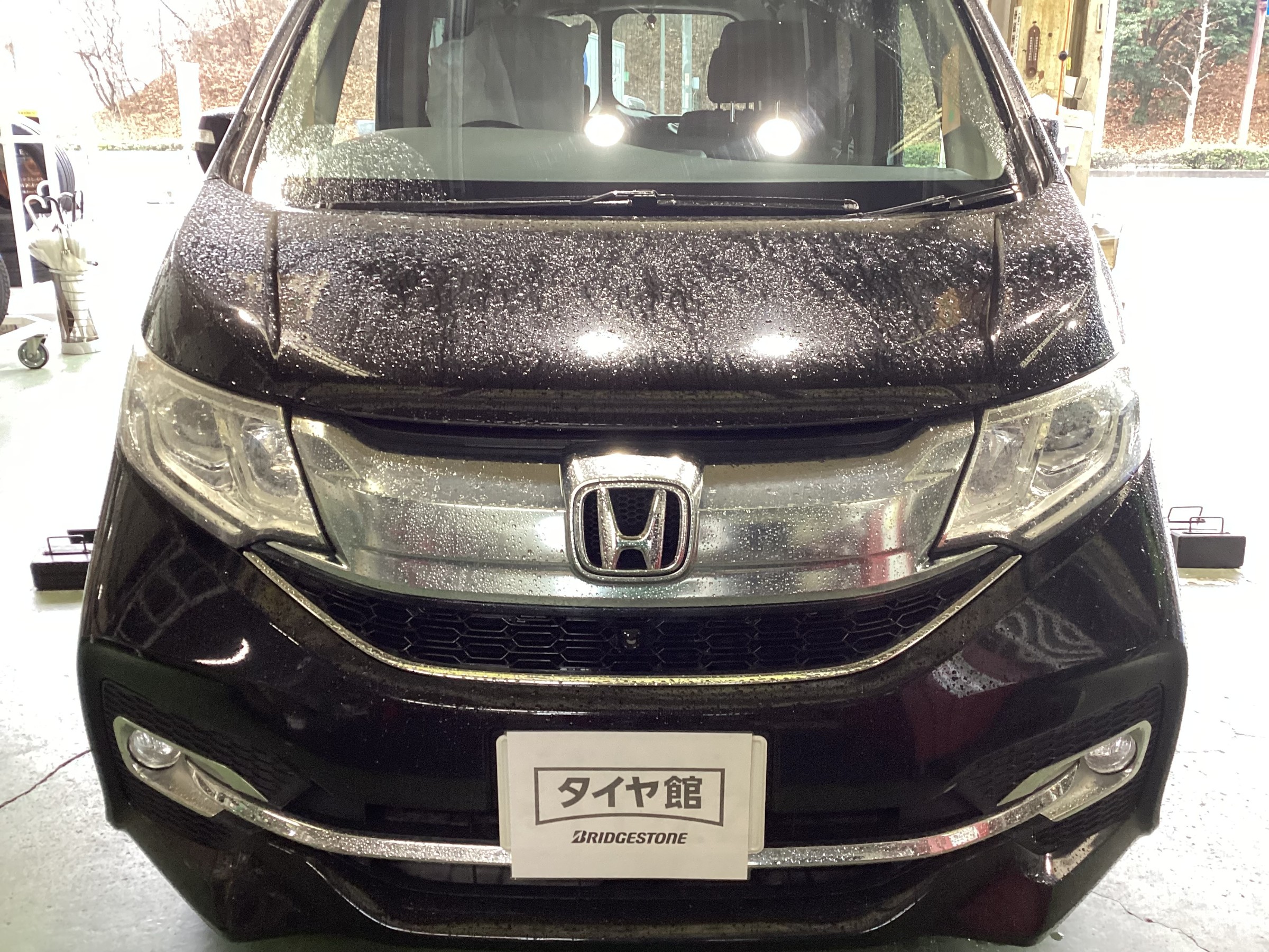 隠しアイテム的ミニバンタイヤ　ルフトRVⅡ　RP3型ステップワゴンスパーダ　タイヤ交換タイヤ館五日市