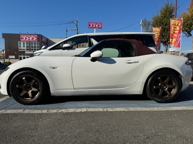 RAYS TE37 195/50R16 ロードスター VOLKRACINGレイズ（NDロードスター 