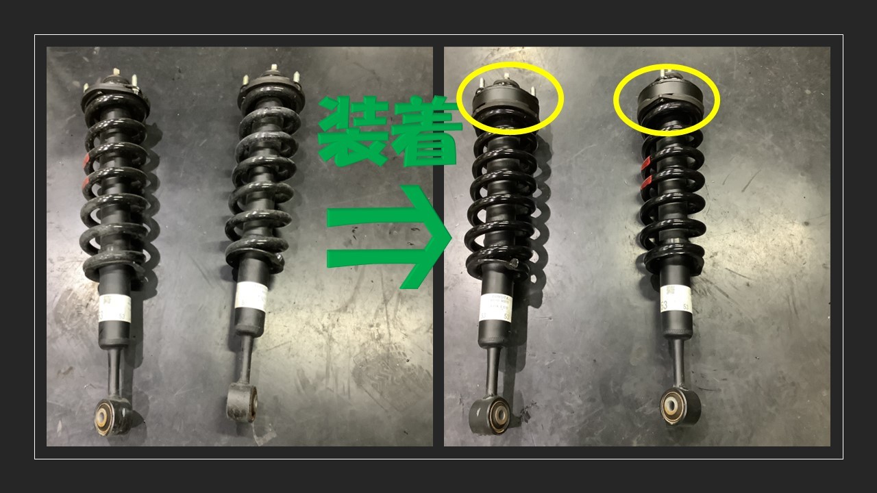 TOYOTA PRADO x ACC イージーアップ リフトアップスペーサー