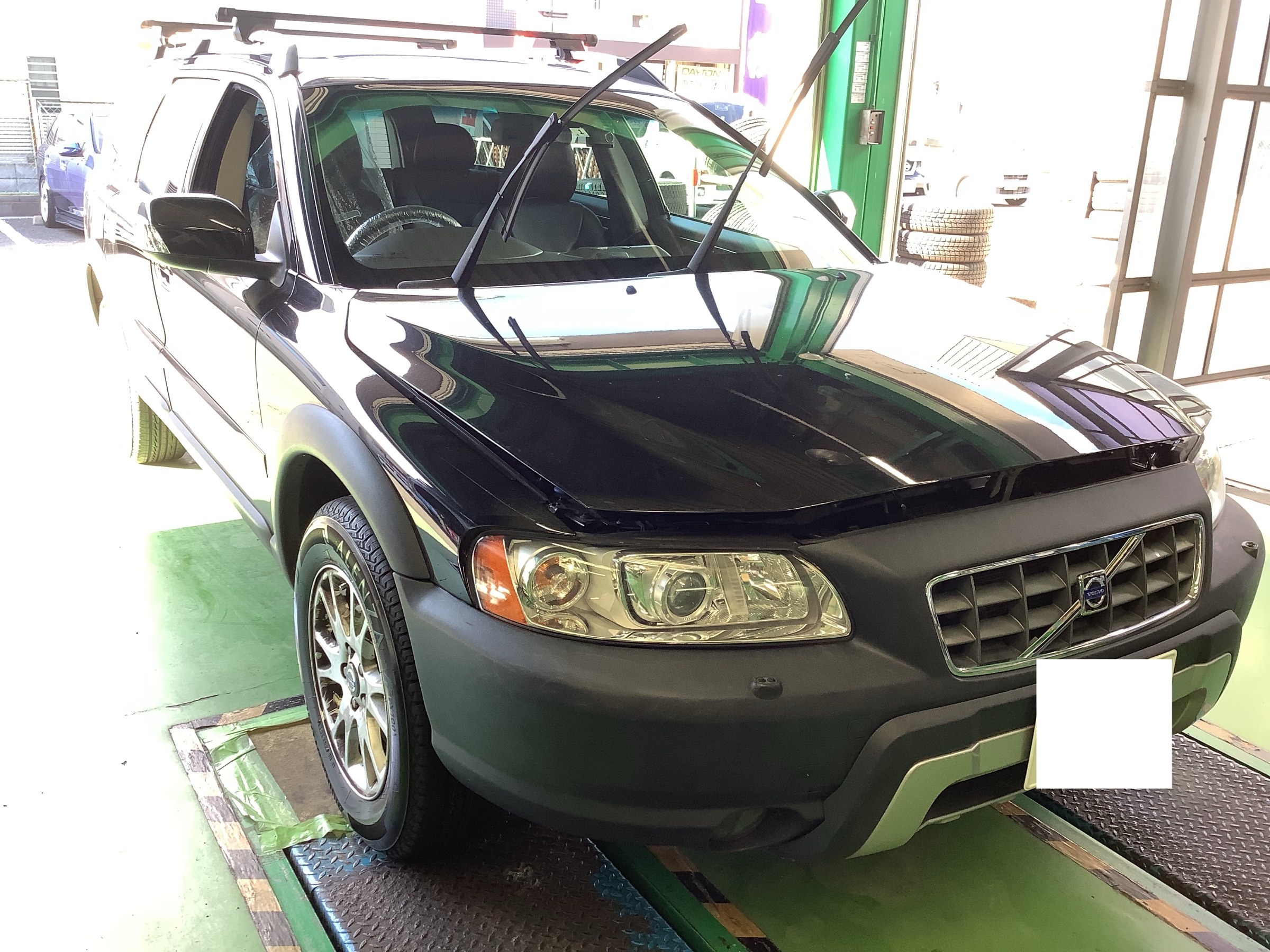 XC70・タイヤ交換】LX100 215/65R16 【ハブ防錆施工・ヘッド