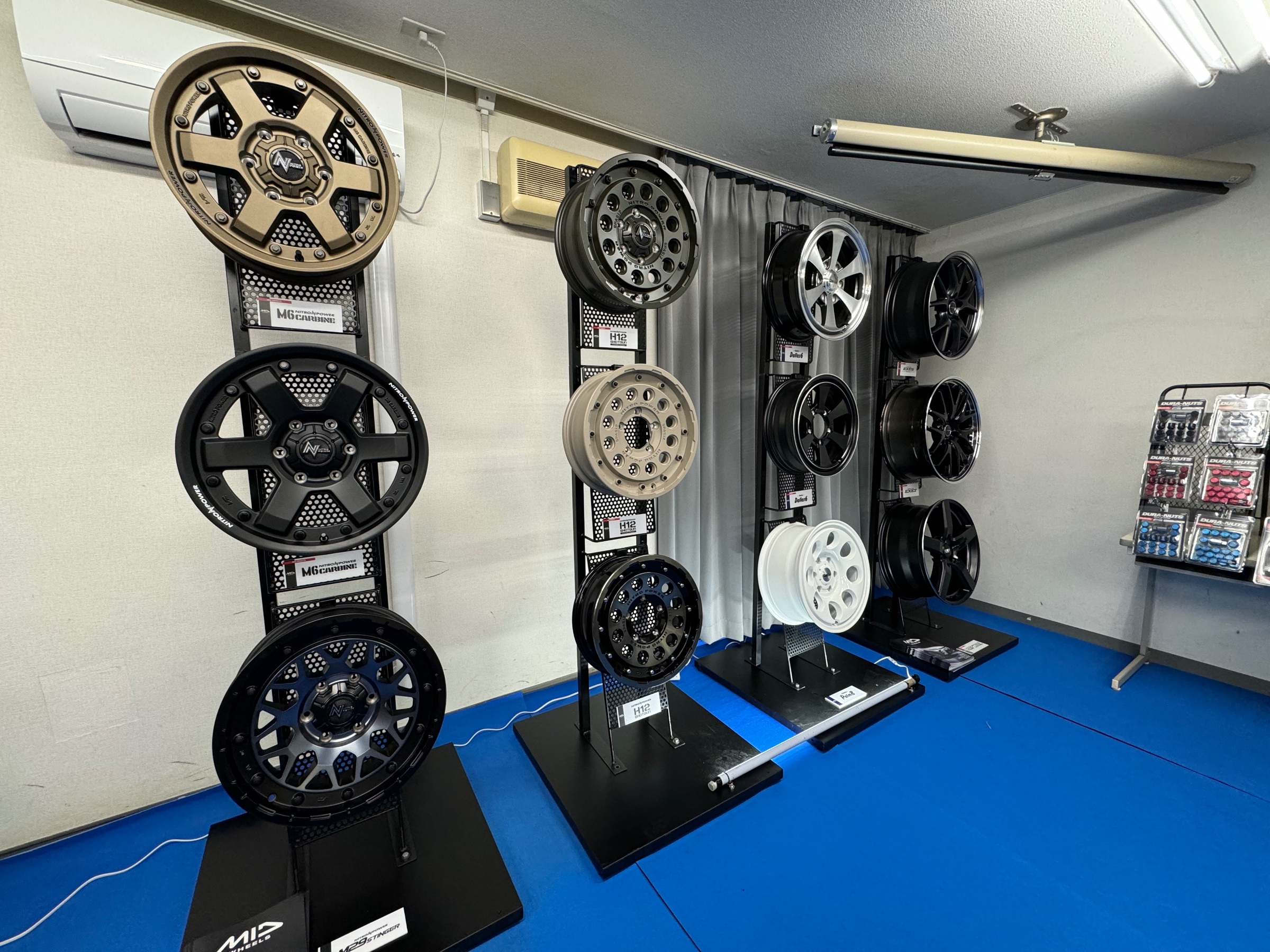 RAYSxMID WHEELS(マルカサービス)合同展示会行ってきました