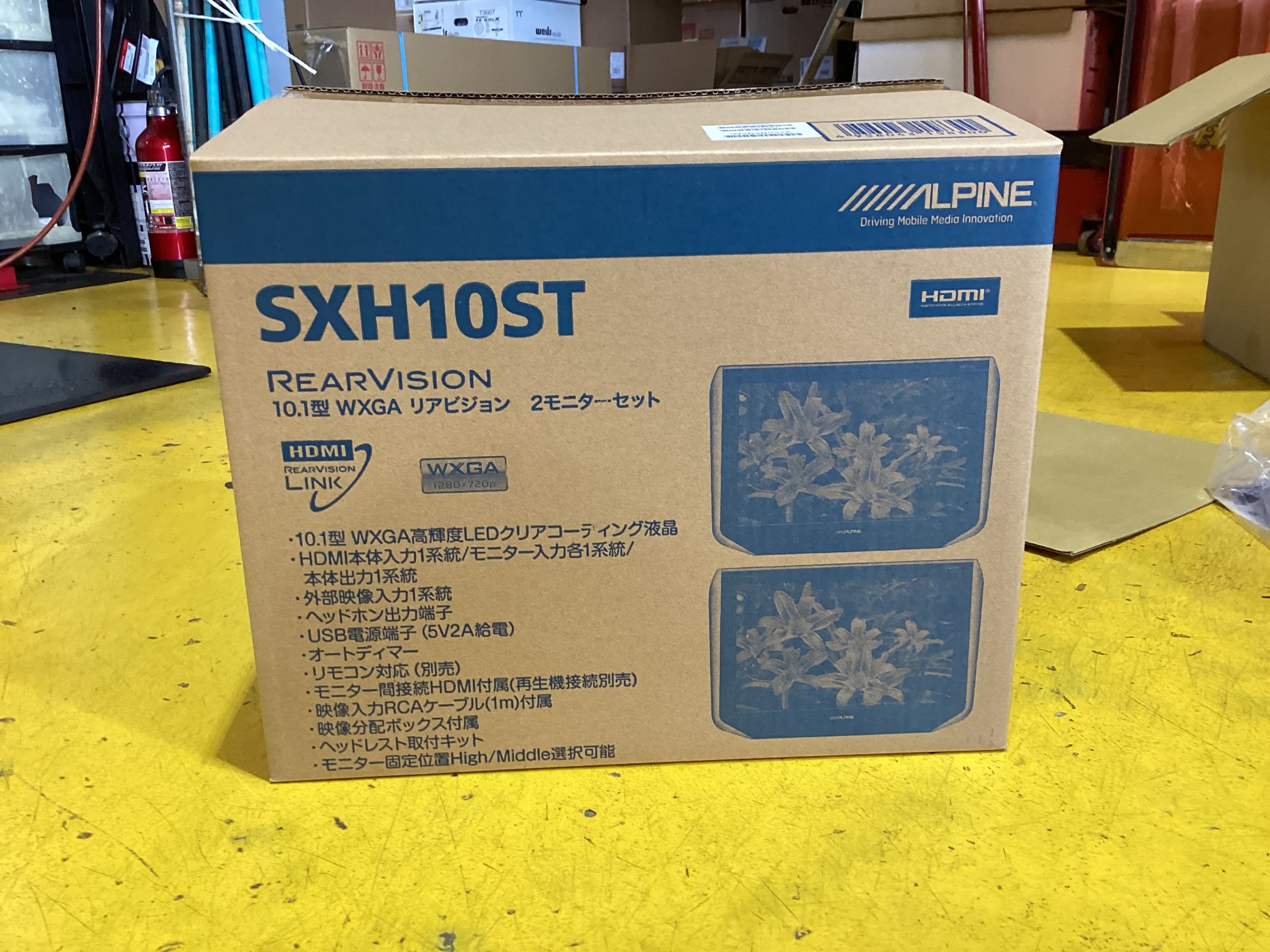 Panasonic CN-F1X10BGD ALPINE SXH10STを取付しました