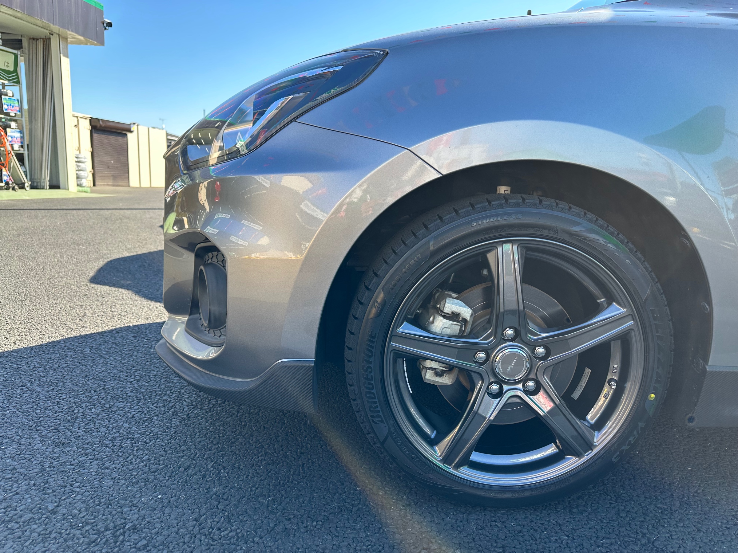 スズキ・スイフトスポーツ・ZC33S】スタッドレスタイヤホイール