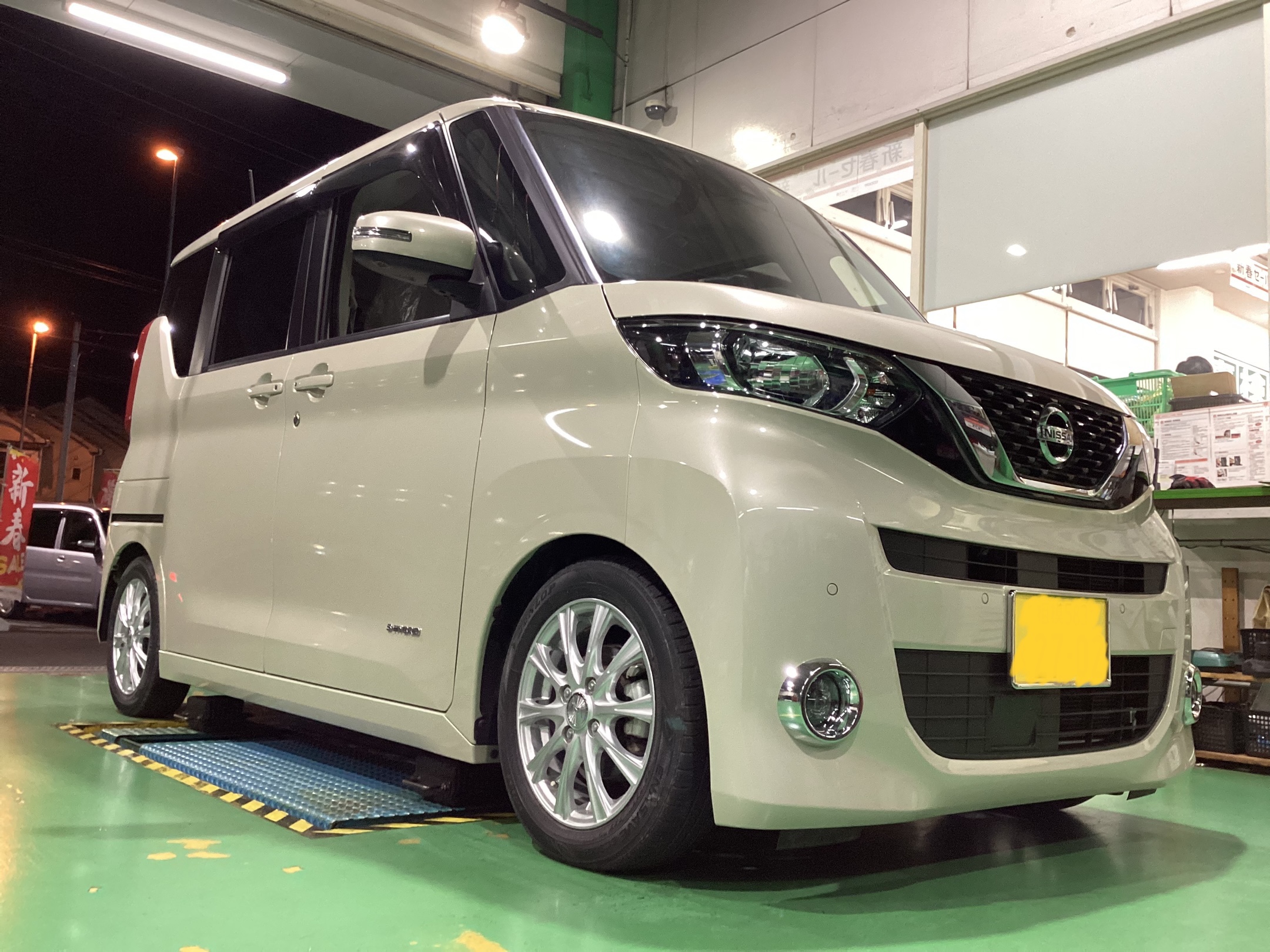 日産ルークスをインチアップ！マッチングとおすすめホイール