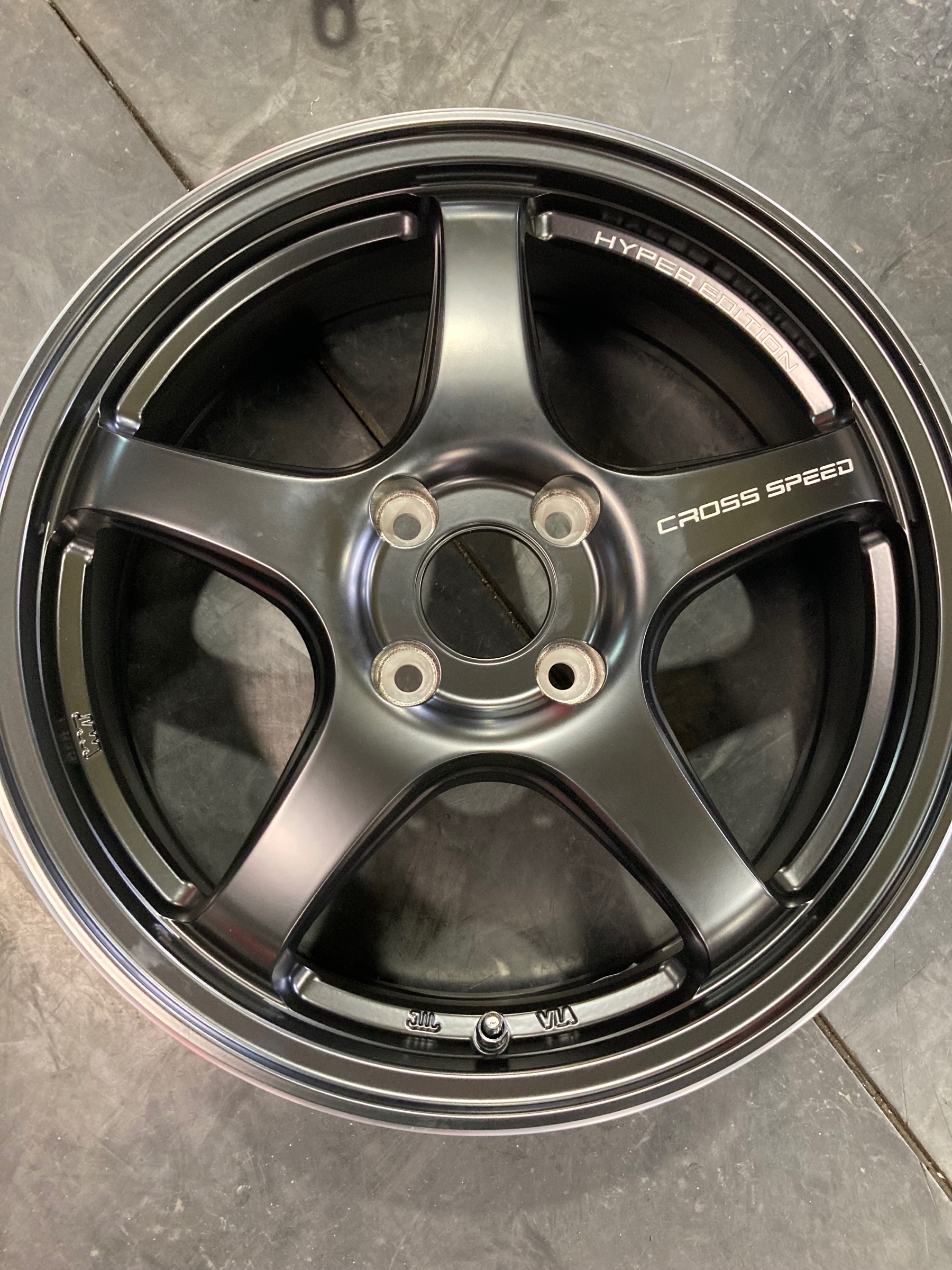 ヴィッツ純正5スポークホイールセット軽自動車に流用 - メルカリ