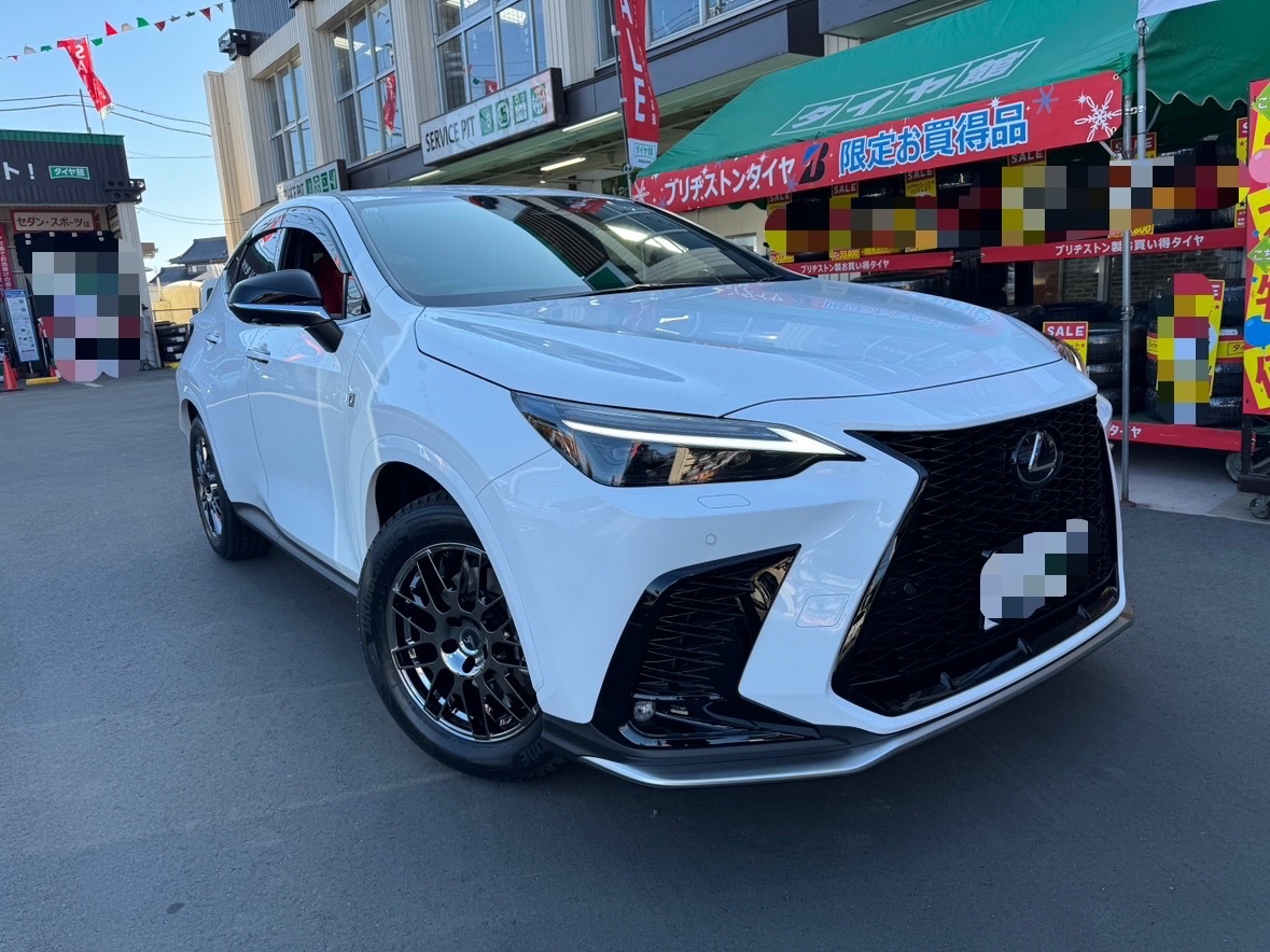 レクサスNX350h Fスポーツ純正ホイール4本セット