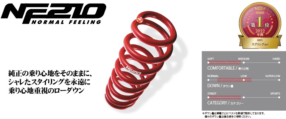 noriyuki様専用エスクァイア NF210ダウンサス タナベ ローダウン