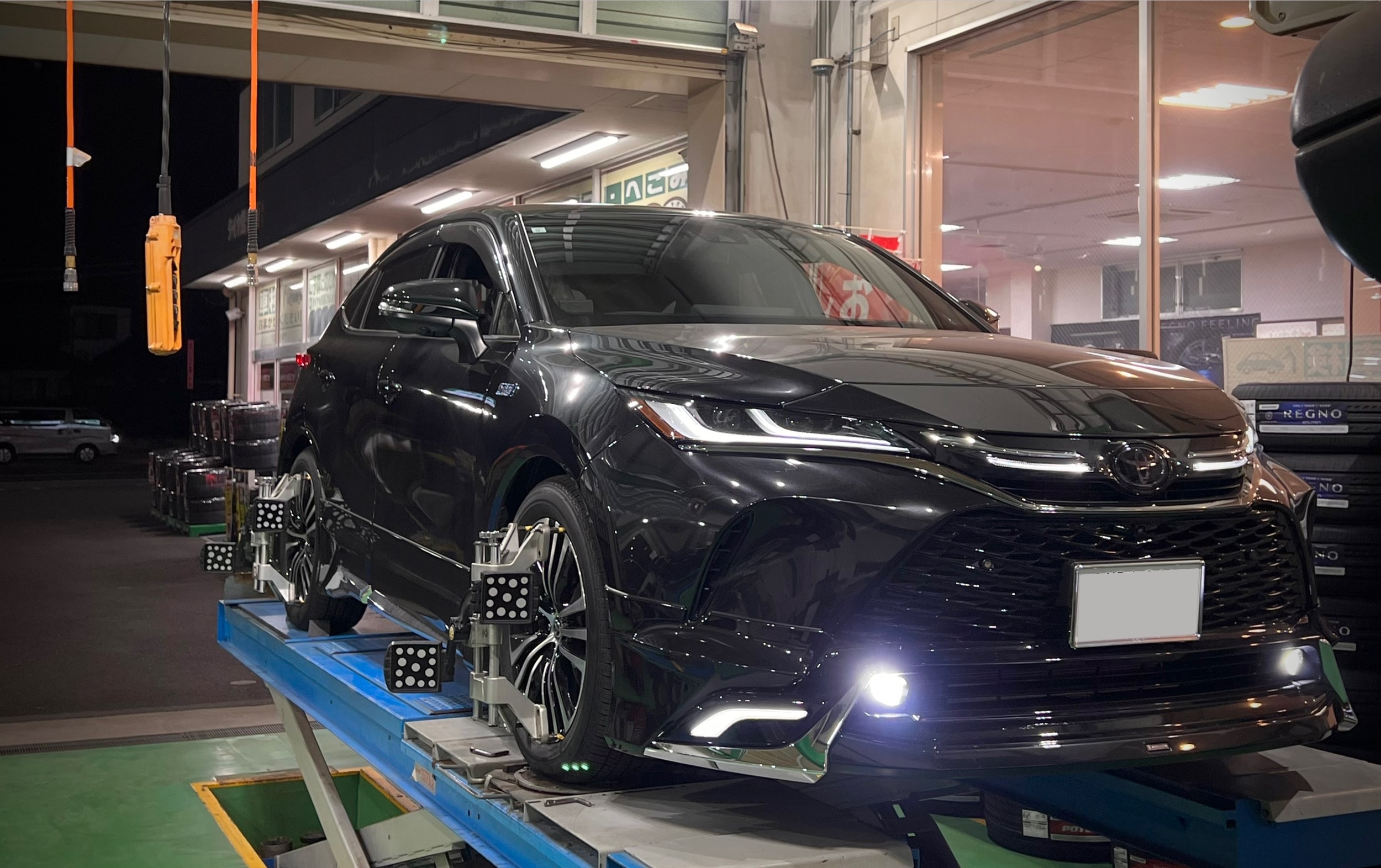 トヨタ ハリアー PHEV・TEIN FLEX Z ・EDFC5 取付。 | 店舗お