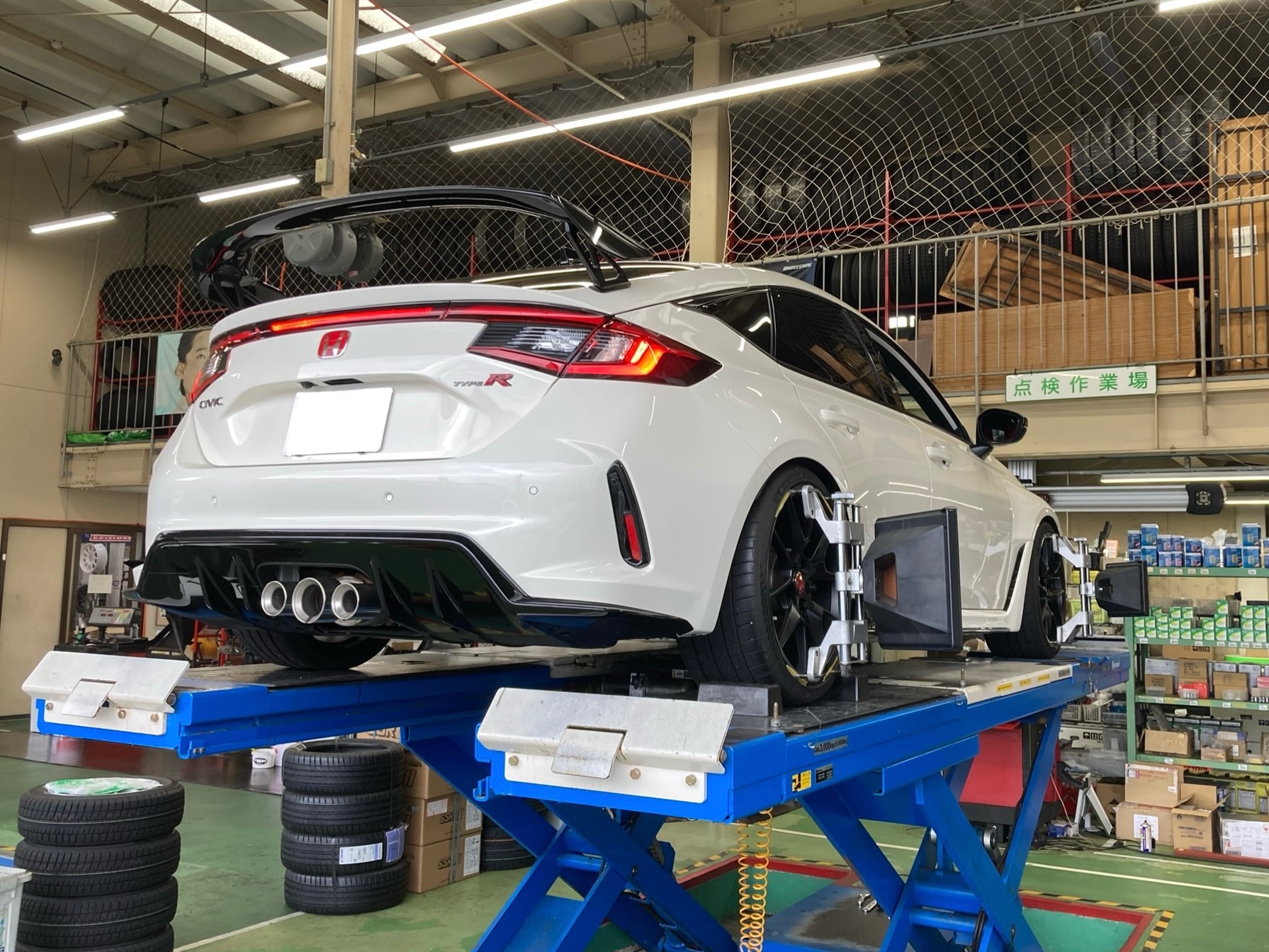FL5 CIVIC TYPE-R プログレッシブスプリングでしなやかな脚へ FL5 CIVIC TYPE-R プログレッシブスプリングでしなやかな脚へ