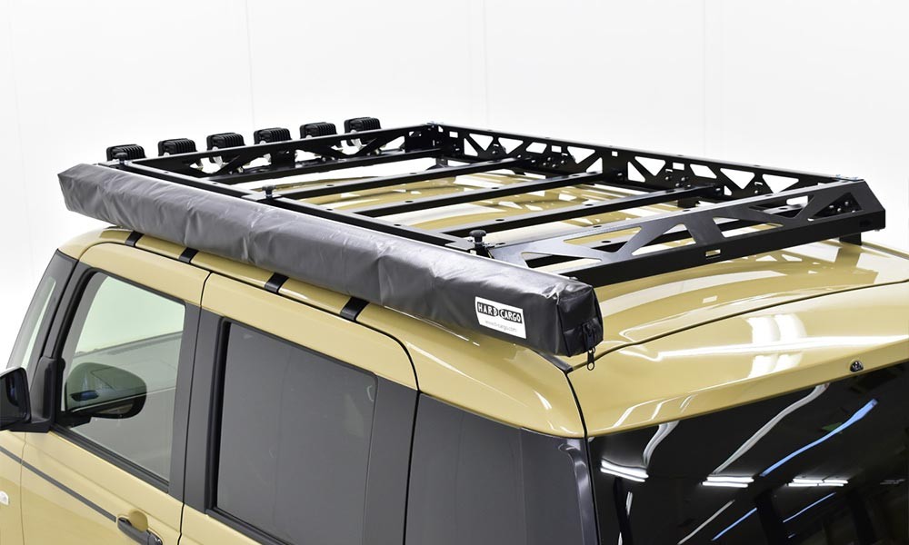 ☆ハードカーゴ 日産：NV100 クリッパー サイドオーニング取付