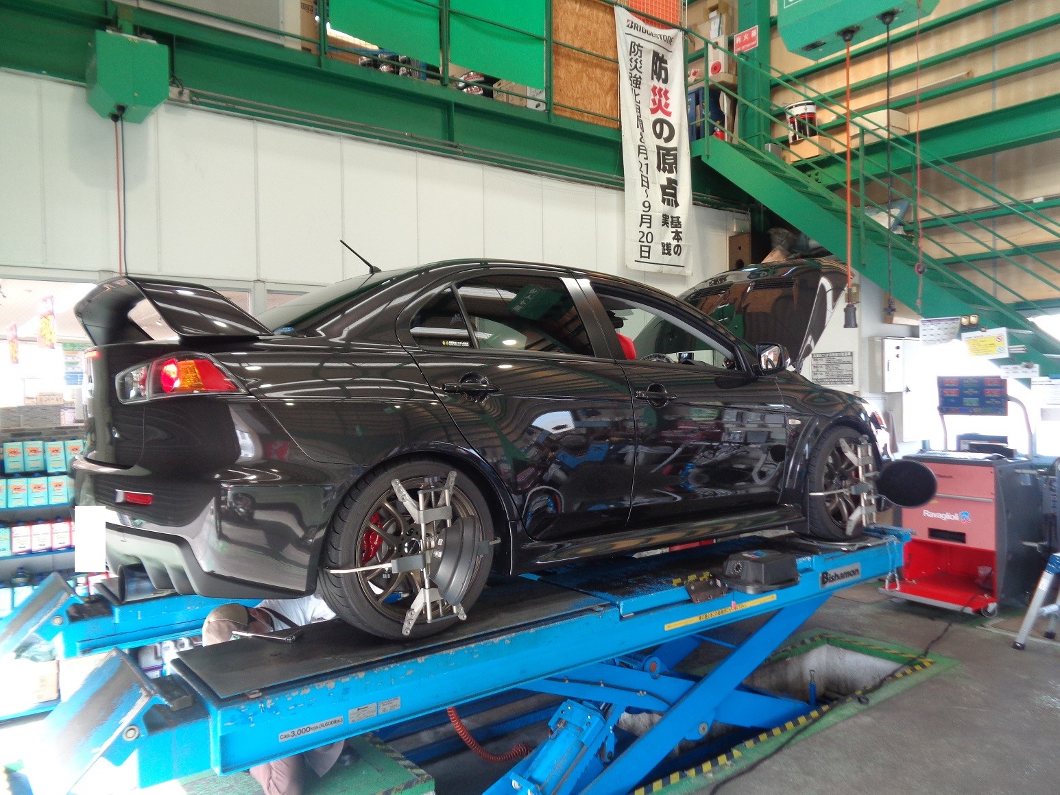 CZ4A型 ランエボⅩ TEIN下取りサービスで足回りリフレッシュ CZ4A型 ランエボⅩ TEIN下取りサービスで足回りリフレッシュ