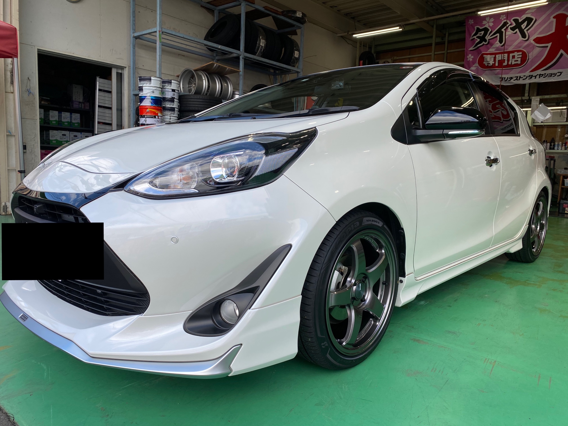 アクア タイヤ・ホイールセット、車高調取り付け | 店舗おススメ アクア タイヤ・ホイールセット、車高調取り付け | 店舗おススメ