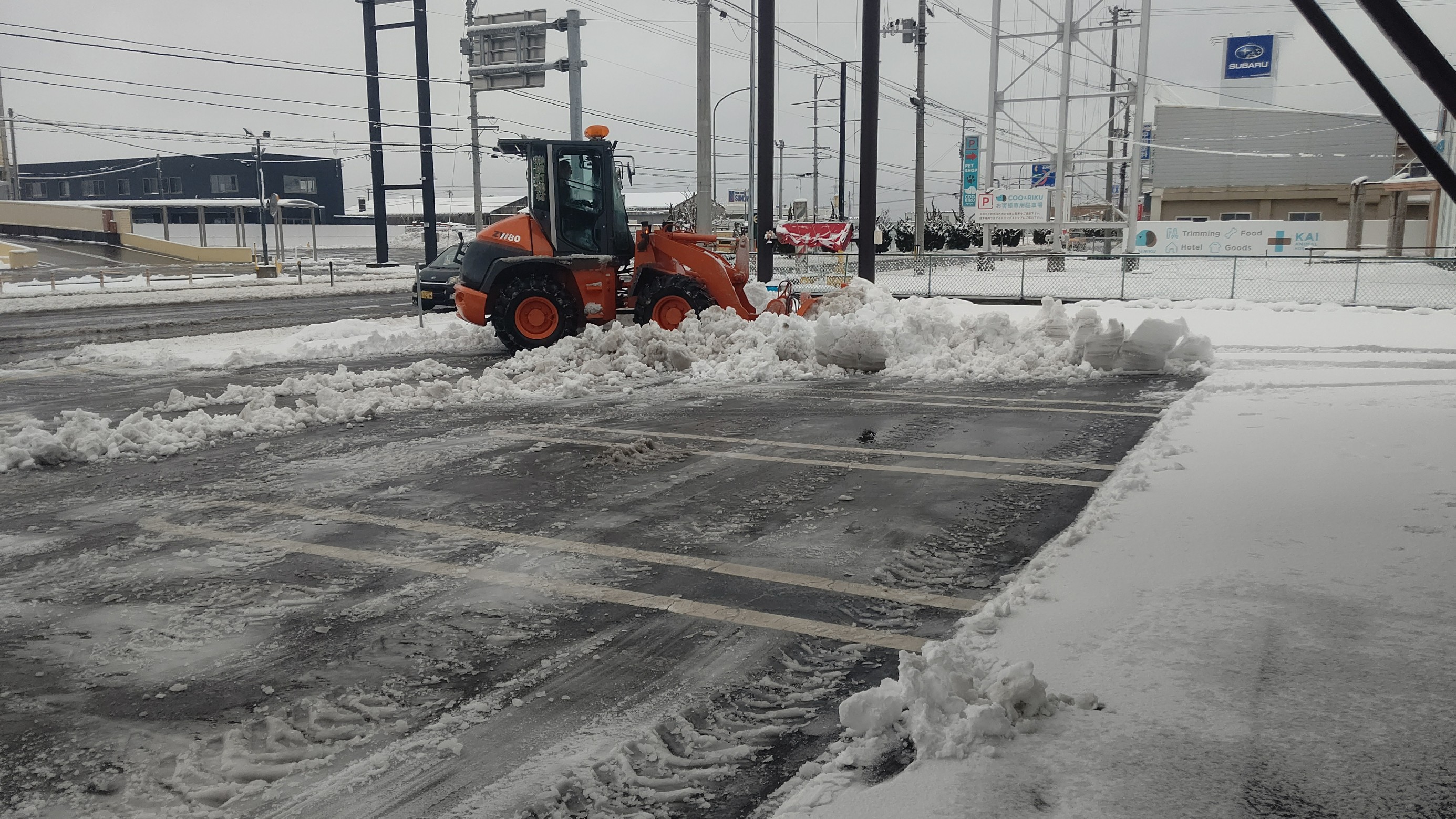 青森県八戸市 春のドカ雪 | 店舗おススメ情報 | タイヤ館 八戸（青森県）