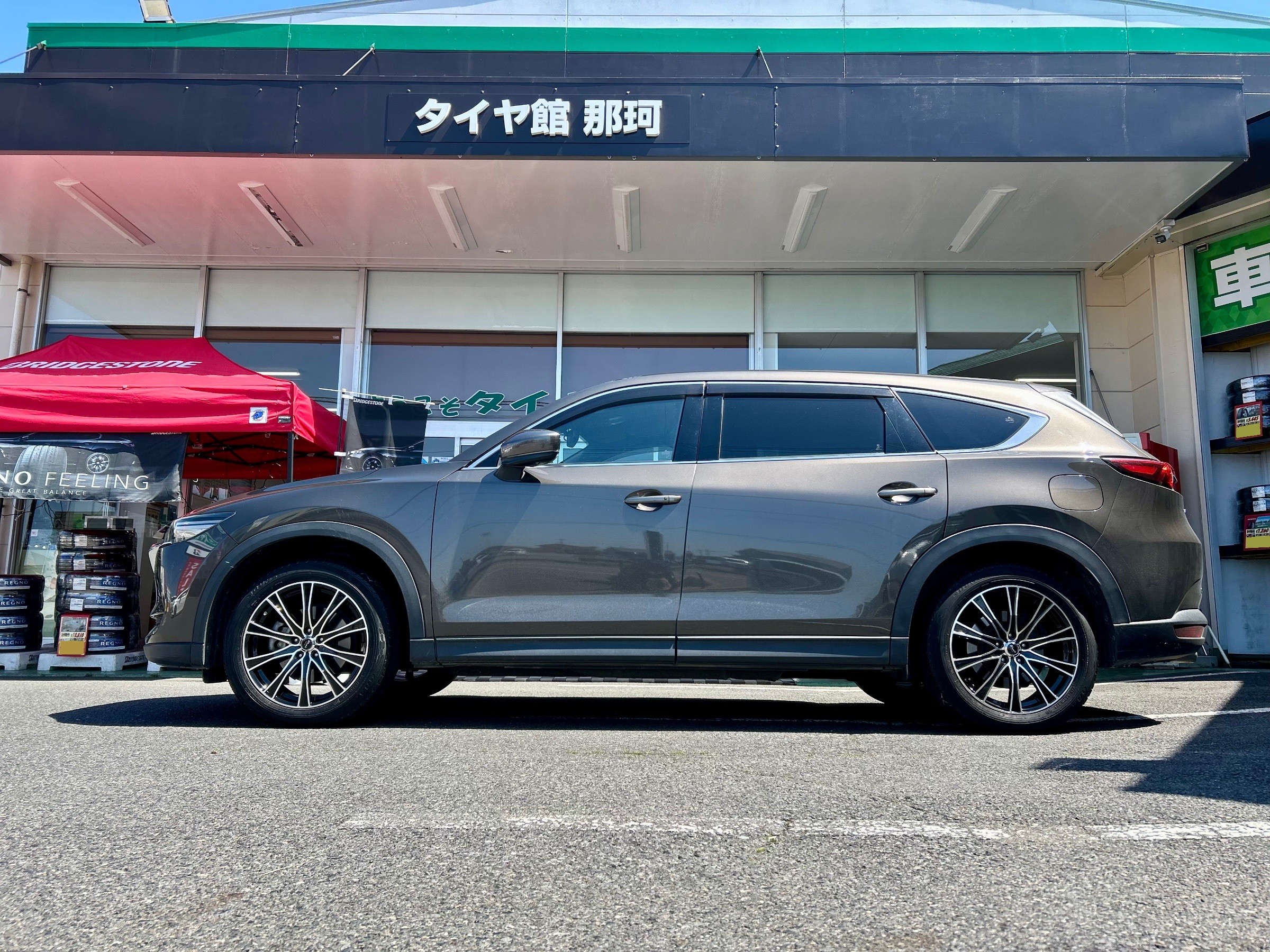 CX-8 MONZA JAPANホイール取付作業 | 店舗おススメ情報 CX-8 MONZA JAPANホイール取付作業 | 店舗おススメ情報