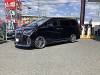 アルファード20インチ 左前1本 アルファード30系専用 ホイール＆タイヤセット(RMP 027f SGG/20