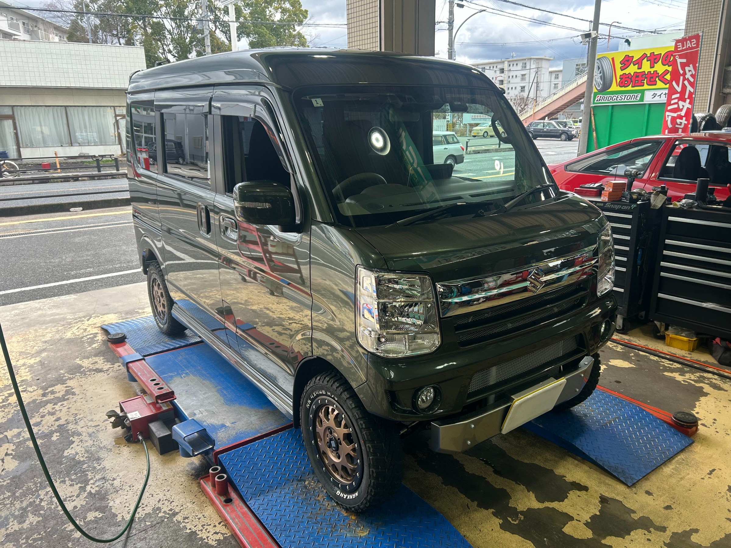 エブリイWG ショートバンパー等取付 | 店舗おススメ情報