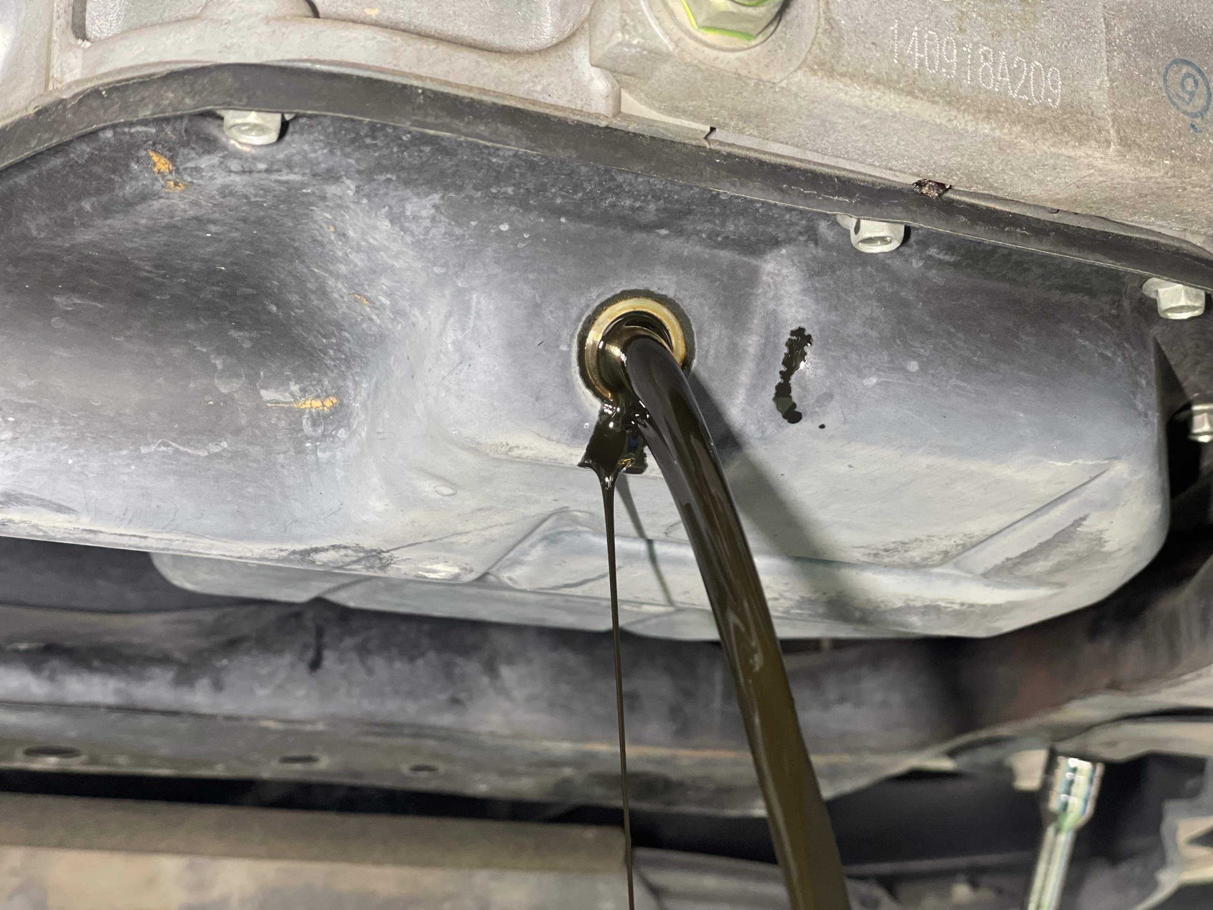 エンジンオイル交換