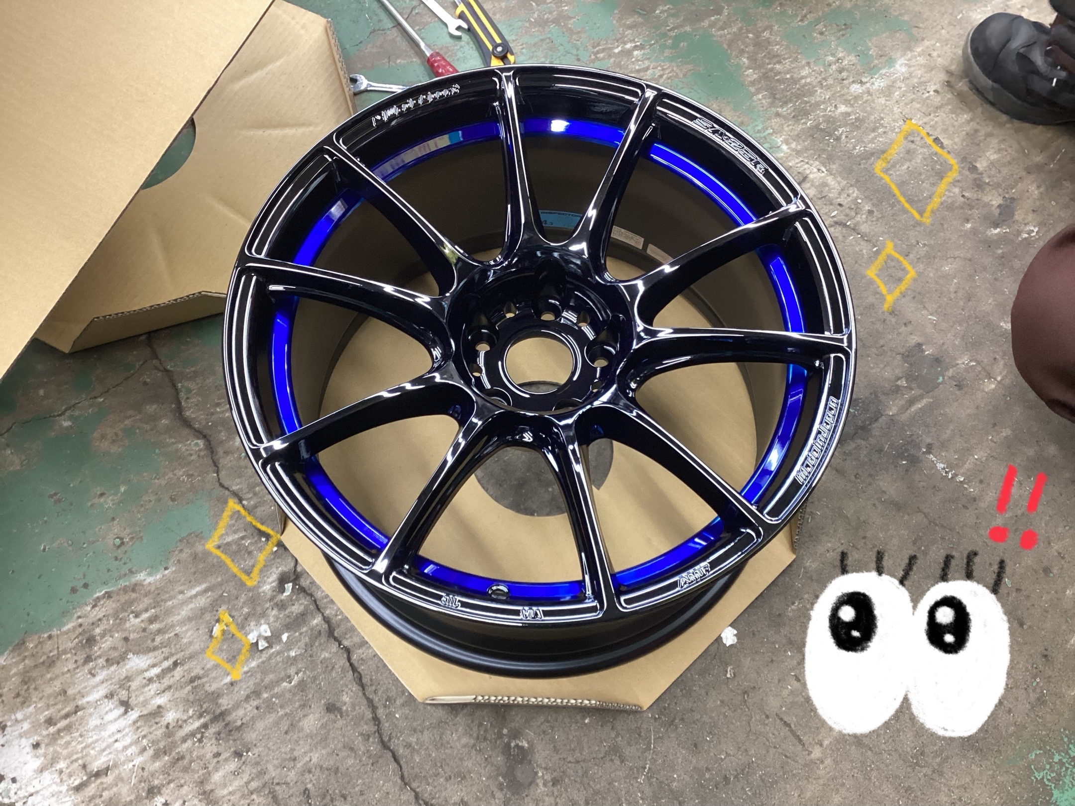 NISSAN フェアレディZ タイヤ&ホイール交換 | 店舗おススメ情報