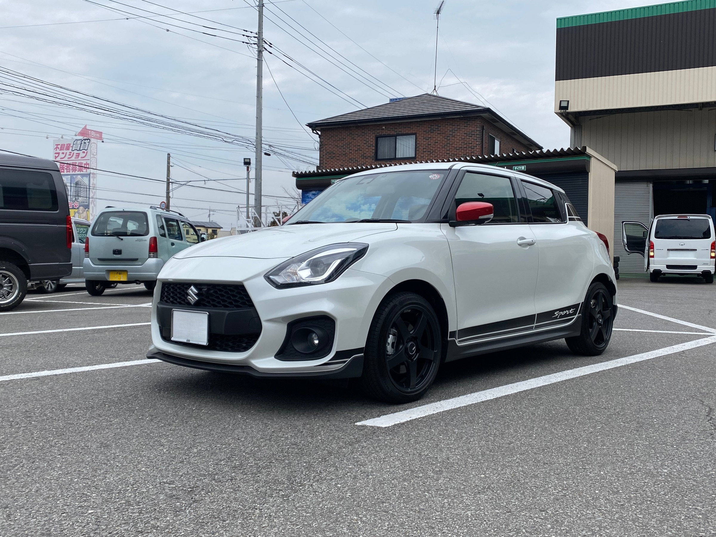 SSR GTV01 17インチ スイフトスポーツに使用 スイフトスポーツ SSR GTV01 ホイール交換！ | 店舗おススメ情報