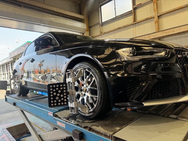 新規のお客様】アウディ A4 x RMP 028F x ポテンザS007A 245