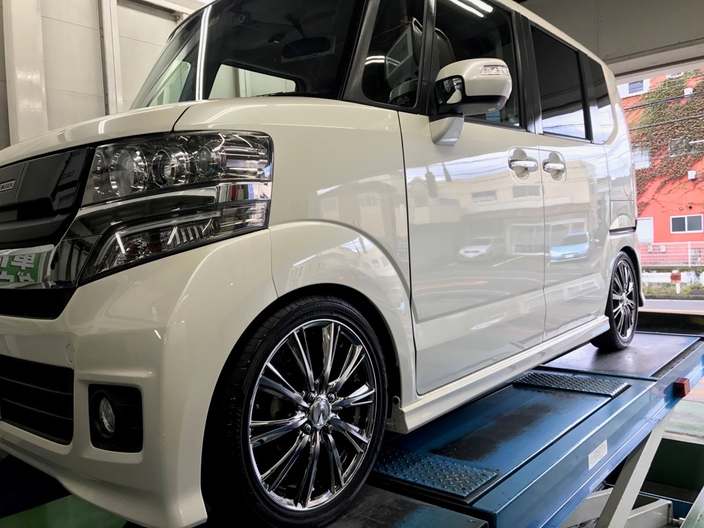 ホンダN-BOX 人気の『レオニスWX』 16インチ装着 | 店舗おススメ情報