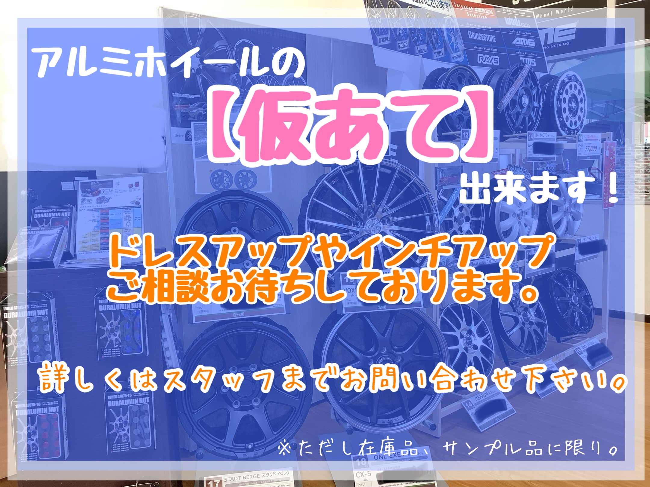 スタッフが撮影加工