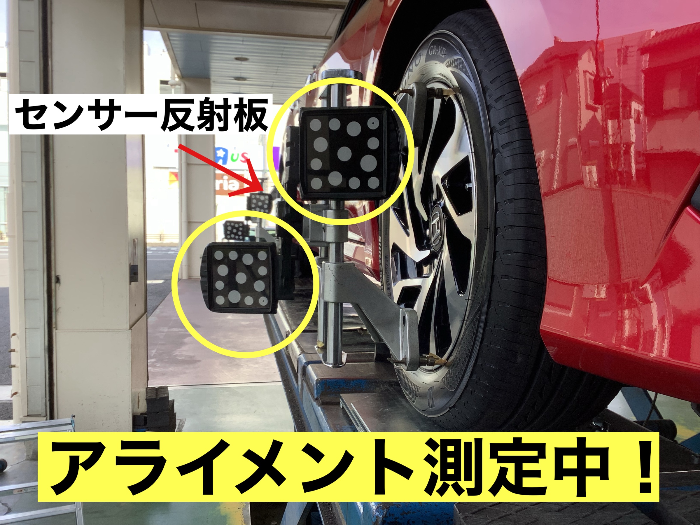 スタッフが撮影