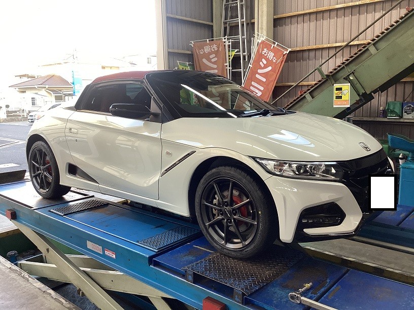 ホンダ S660 タイヤ交換 165/55R15 195/45R16 | 店舗おススメ