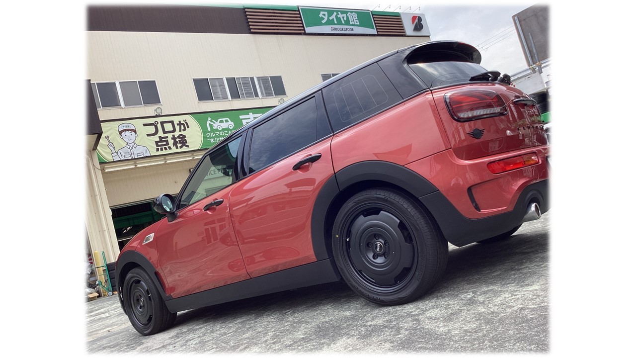 BMW MINI REGNO GR-XⅡ 225/45R17 アルミホイールセット交換