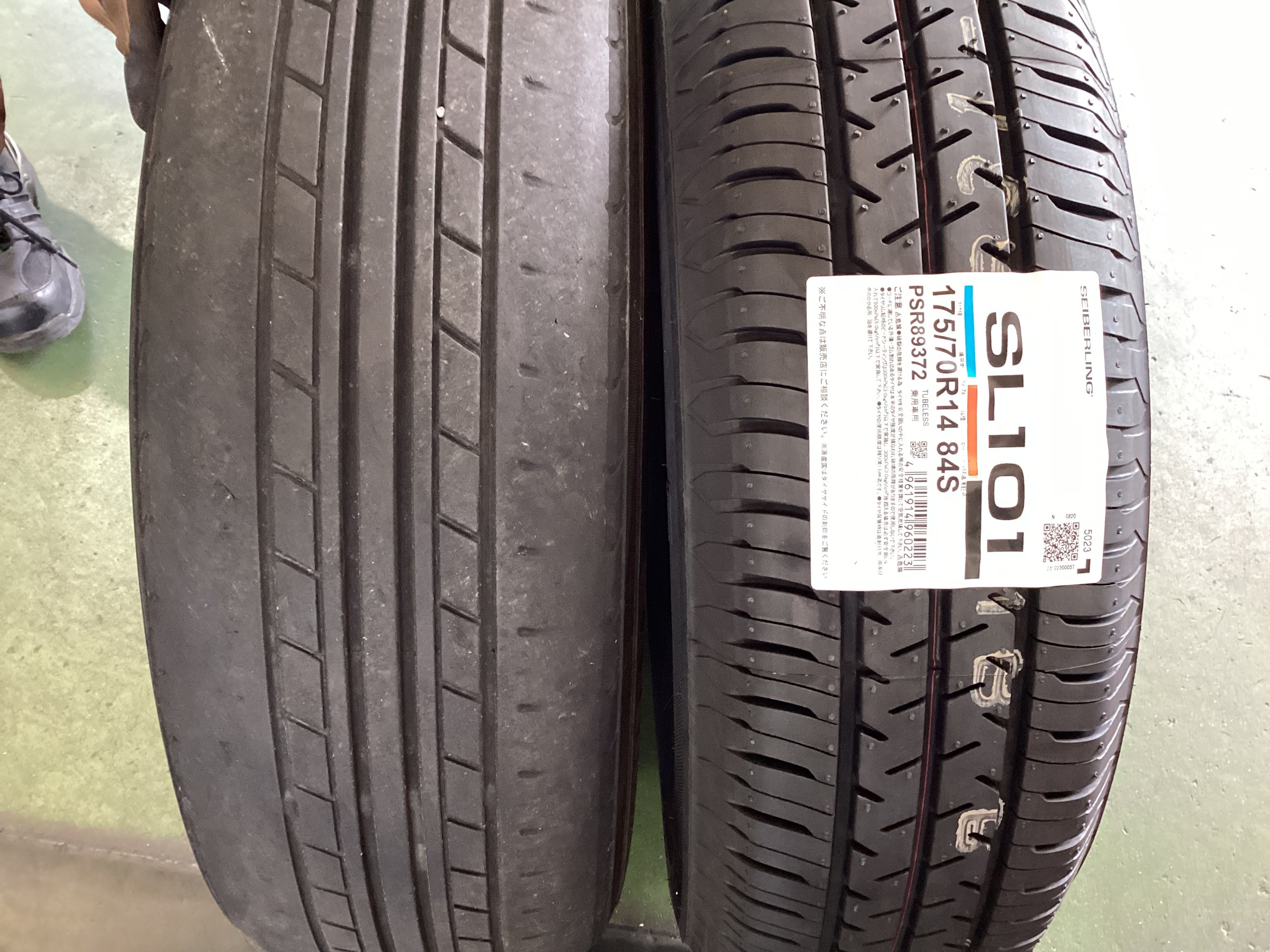 偏摩耗にはご注意を！トヨタ NCP81型 シエンタ 夏タイヤ交換