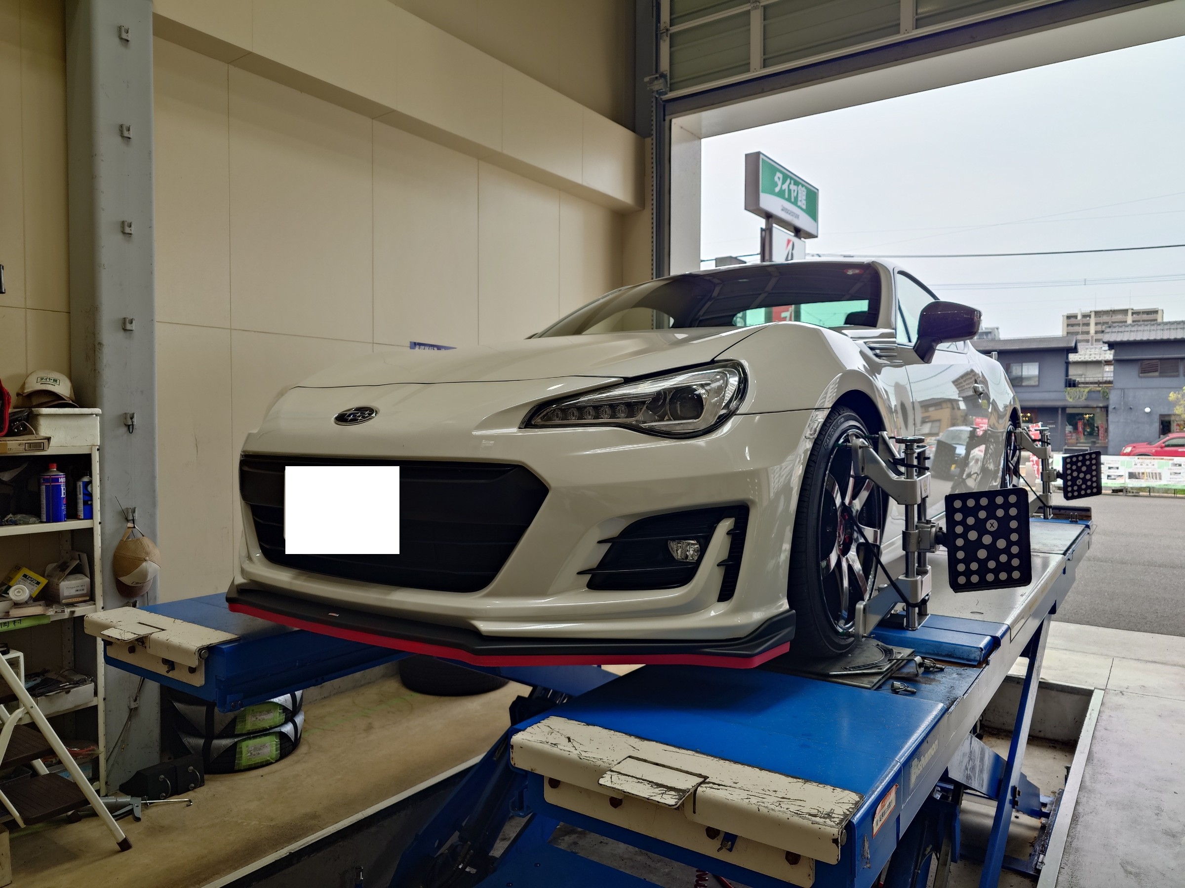 スバル BRZ タイヤホイール取付+アライメント調整 ENKEI スバル BRZ タイヤホイール取付+アライメント調整 ENKEI