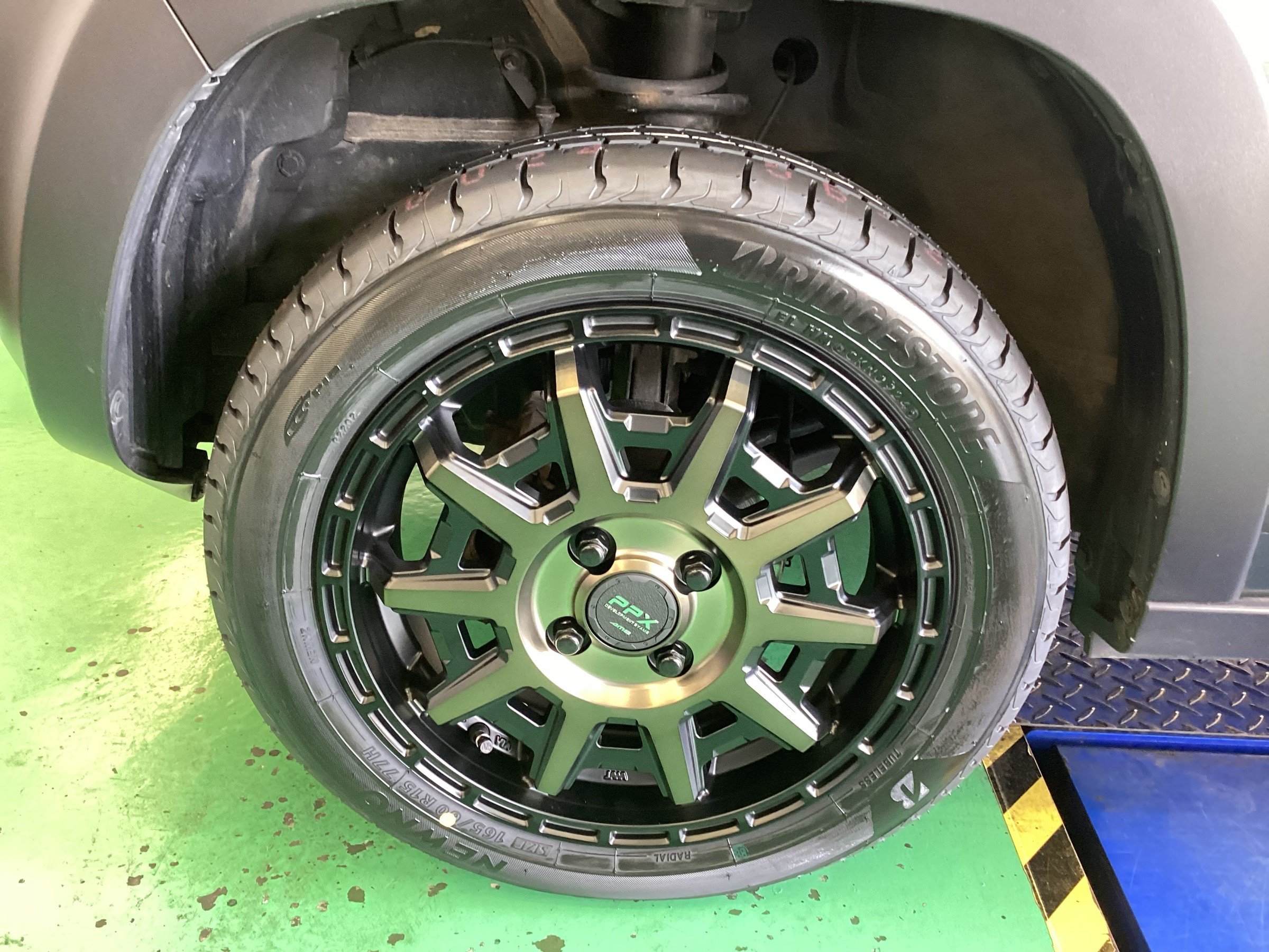 ☆ハスラー☆タイヤホイールセット（ホイール PPX D10X）装着☆ | 店舗