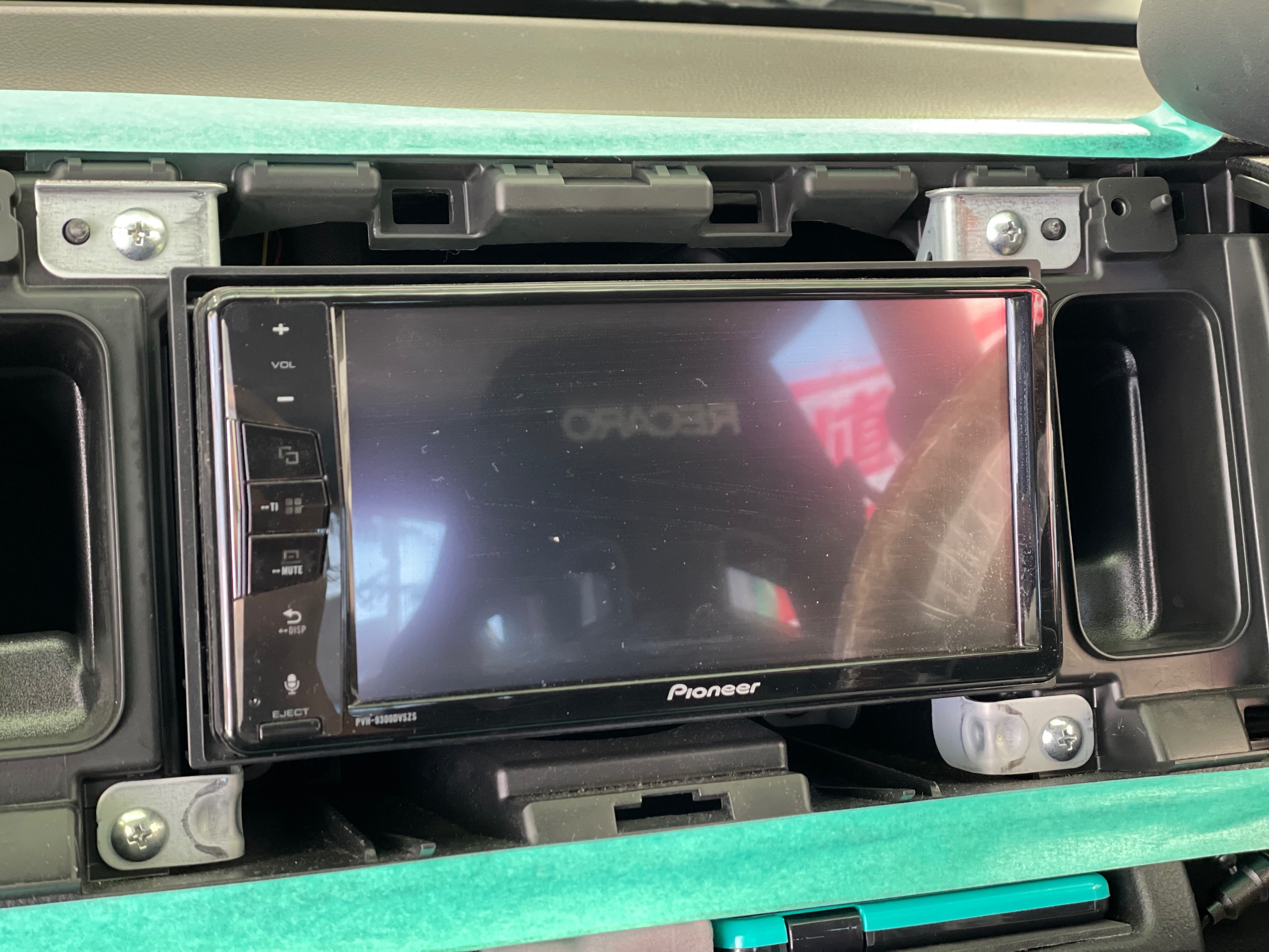 タイヤ館 スズキ アルトワークス HA36S　カーナビゲーション取付　スズキディーラーオプションナビ